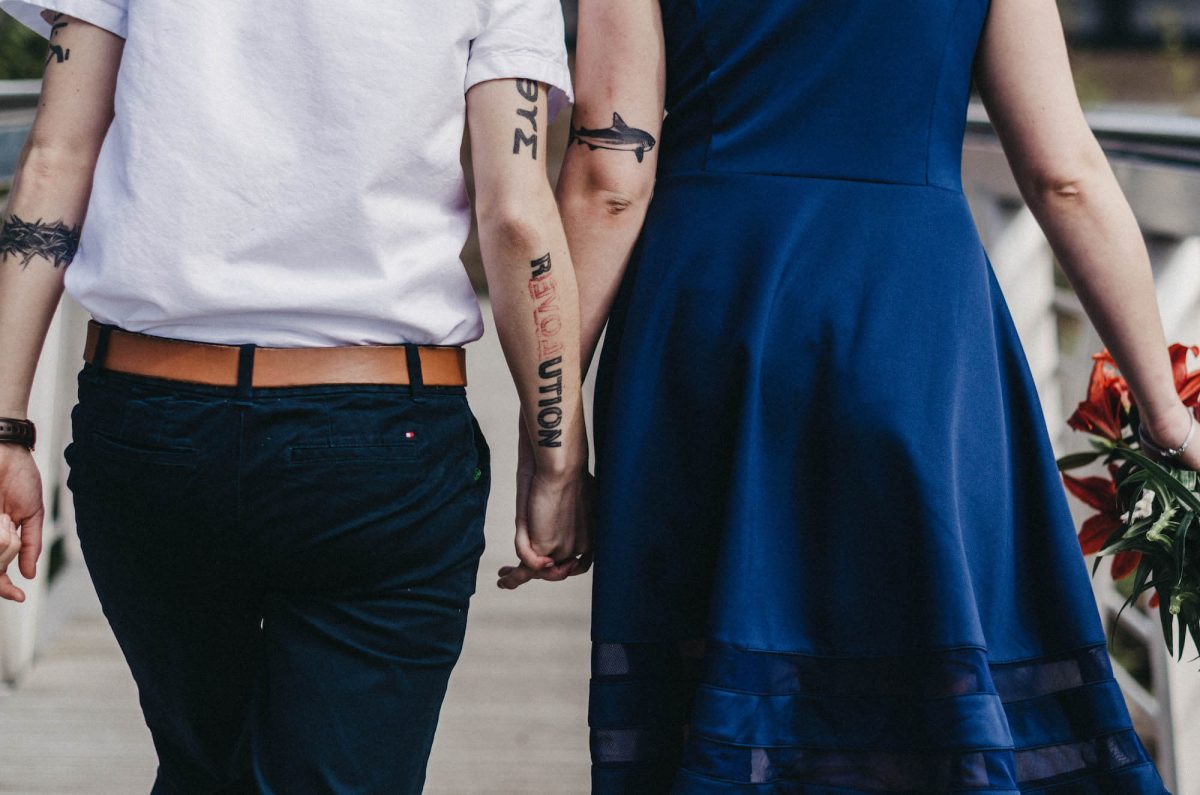 fremont-wedding, seattle-wedding, seattle-wedding-photographer, wedding-photographer, gay, gay-wedding, seattle-gay-wedding, bowtie-wedding, blue-dress-wedding, lake-union, tattooed-girls, wife-and-wife, wedding-photos, wedding-photographey, 