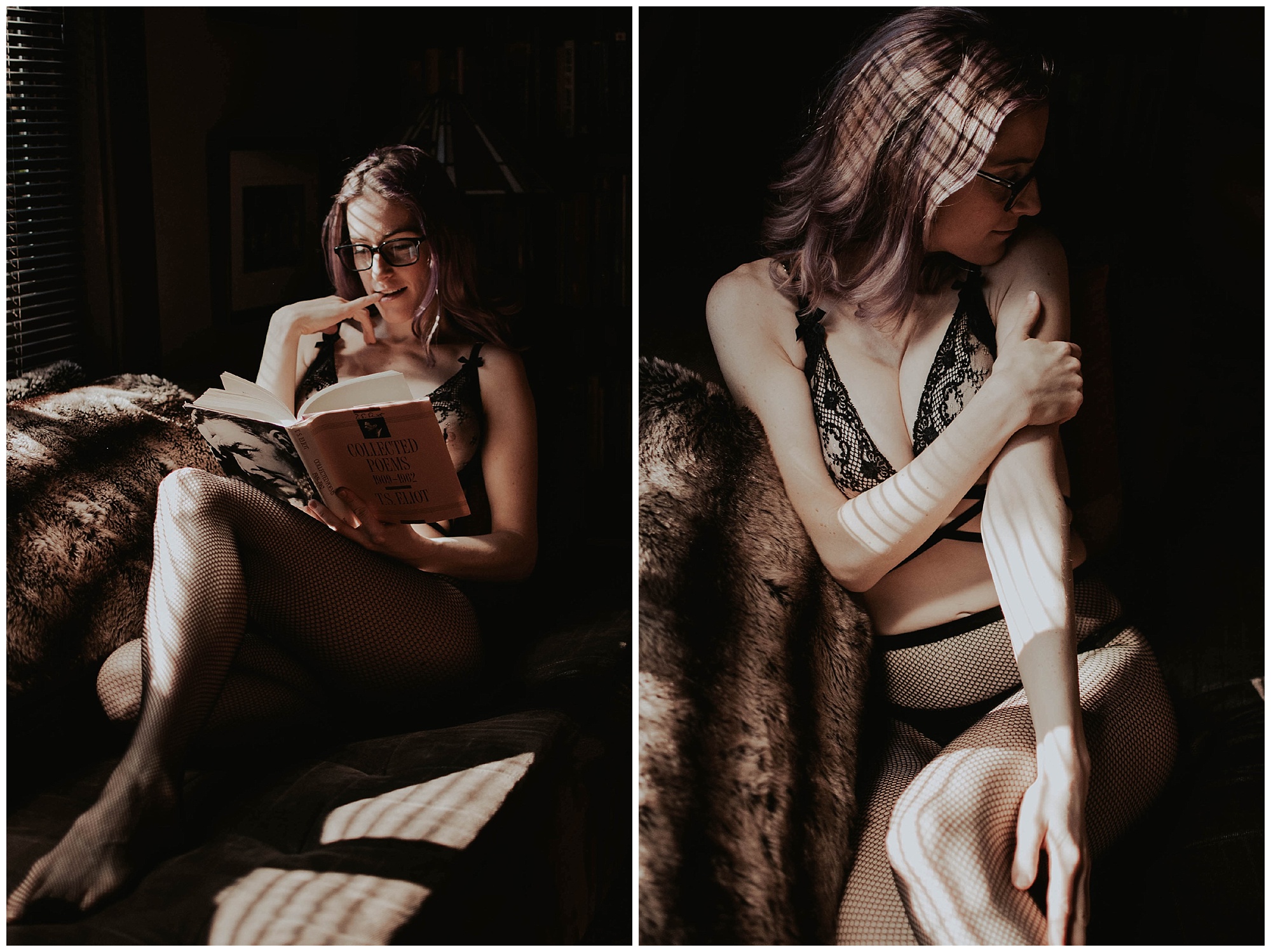 boudoir, boudoir-photographer, boudoir-photography, boudoir-photos, boudoir-session, boudoir-photoshoot, home-boudoir, wallingford-seattle, outdoor-boudoir, backyard-boudoir, bedroom-boudoir, boudoir-inspiration, purple-hair, peacock-feathers, 