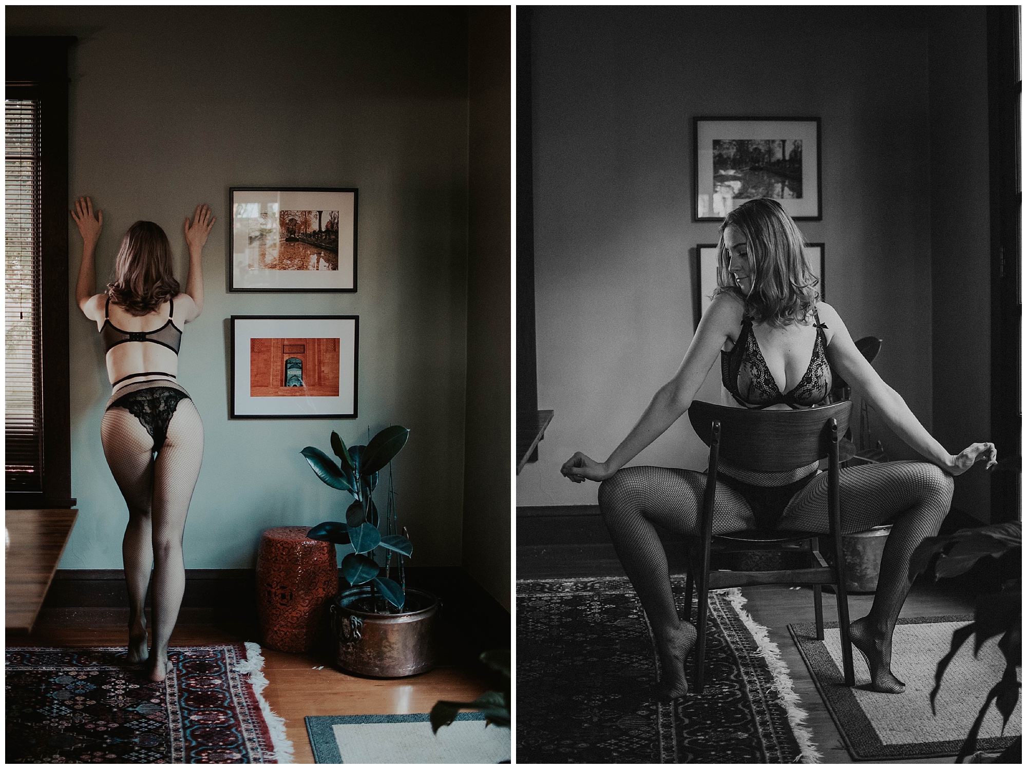 boudoir, boudoir-photographer, boudoir-photography, boudoir-photos, boudoir-session, boudoir-photoshoot, home-boudoir, wallingford-seattle, outdoor-boudoir, backyard-boudoir, bedroom-boudoir, boudoir-inspiration, purple-hair, peacock-feathers, 