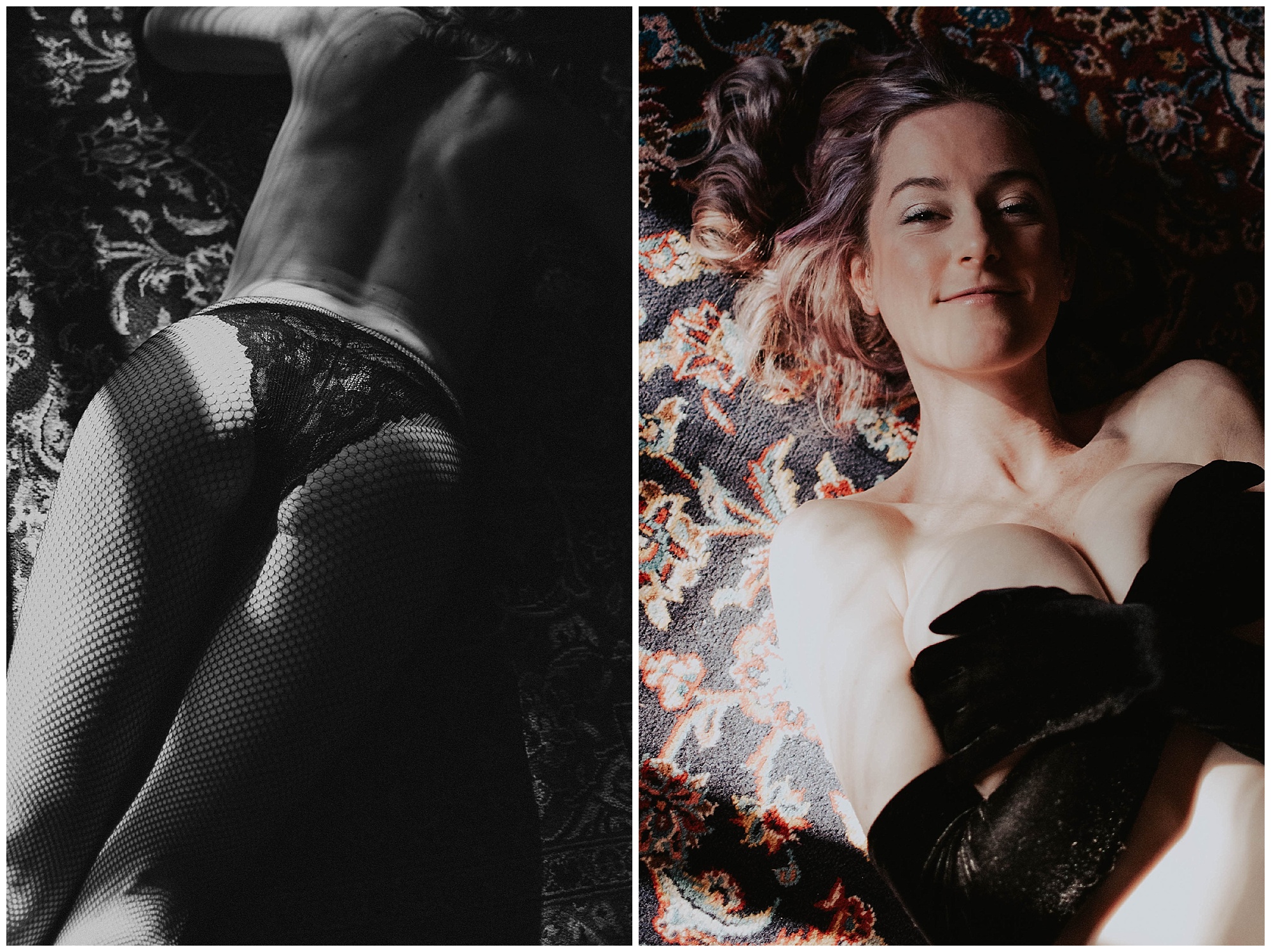 boudoir, boudoir-photographer, boudoir-photography, boudoir-photos, boudoir-session, boudoir-photoshoot, home-boudoir, wallingford-seattle, outdoor-boudoir, backyard-boudoir, bedroom-boudoir, boudoir-inspiration, purple-hair, peacock-feathers, 