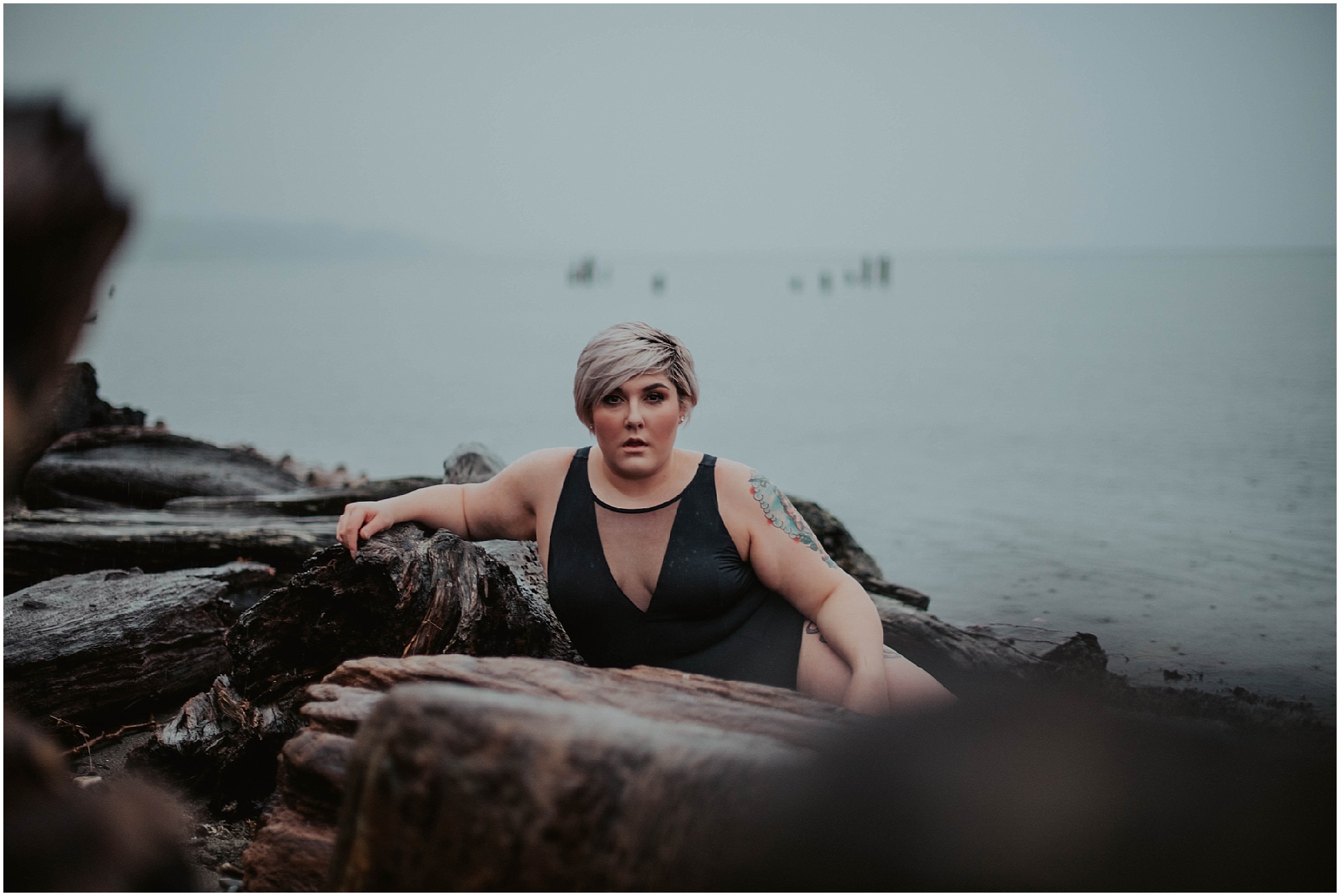 beach-boudoir, plus-size, plus-size-boudoir, boudoir, boudoir-photographer, boudoir-photography, boudoir-photos, boudoir-session, boudoir-photoshoot, rainy-boudoir, outdoor-rain-boudoir, rain-boudoir, outdoor-boudoir, boudoir-inspiration, tatted-girls, 