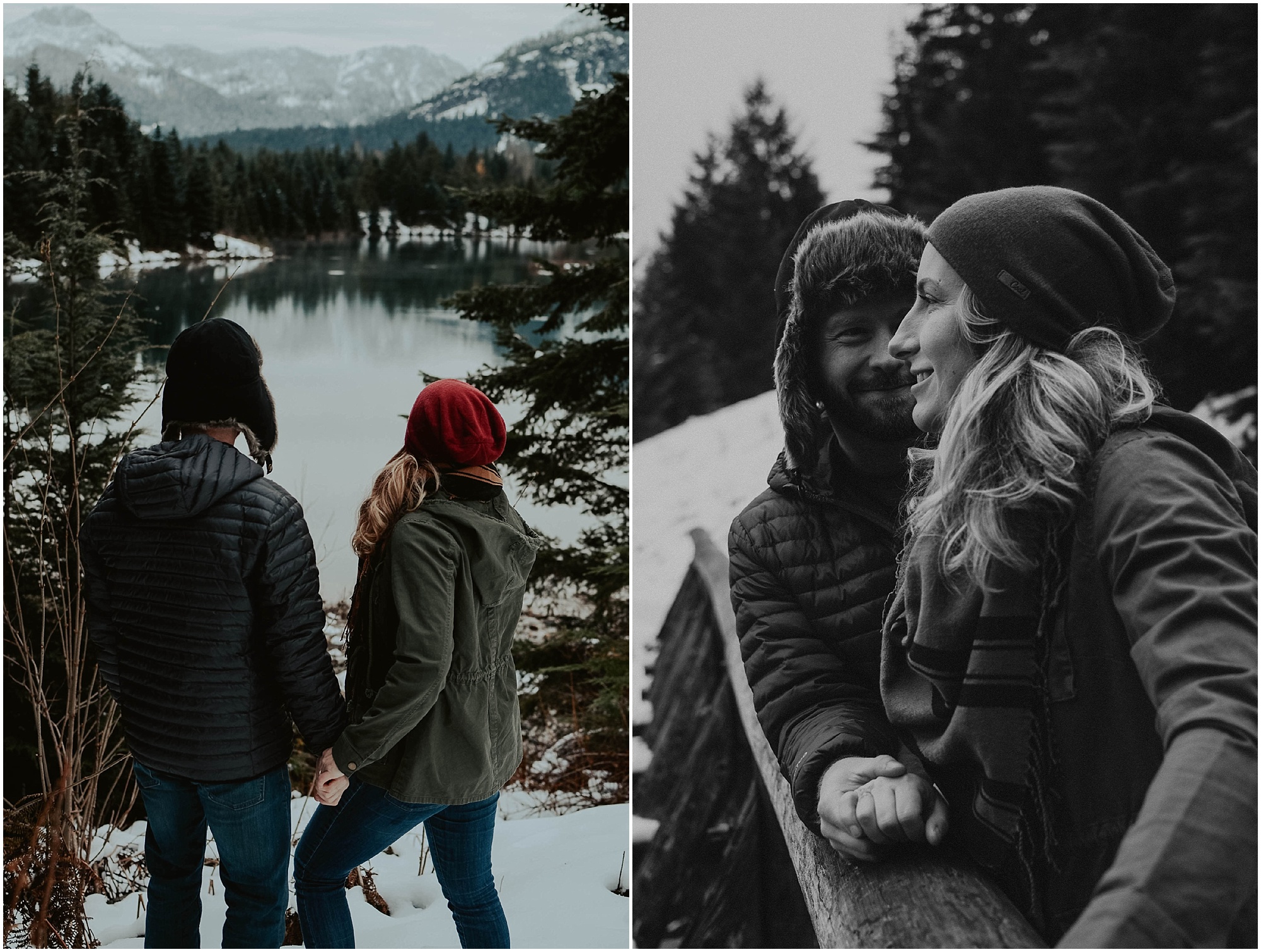 snowy, engagement, engagement-session, engagement-photos, local-photographer, engagement-photographer, washington-photographer, wedding-photographer, elopement-photographer, mountain-engagement, mountain-engagement-session, snow-engagement-photos, mountains, snow, washignton, photographer, photography, outdoor-couple, elopement-photographer, destination-photographer, lake-session, forest-photos,