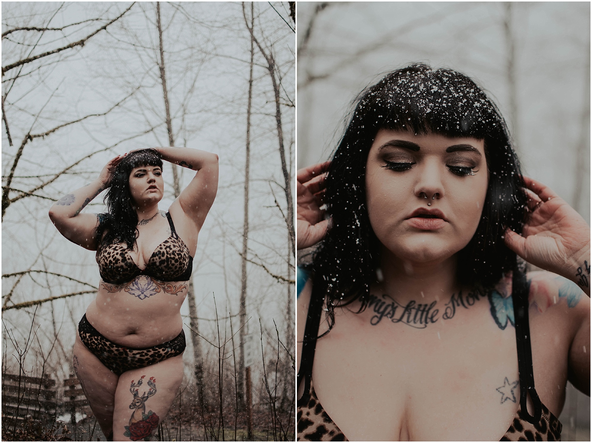 plus-size-pineup, plus-size-boudoir, boudoir, boudoir-photographer, boudoir-photography, boudoir-photos, boudoir-session, boudoir-photoshoot, snowy-boudoir, rattlesnake-lake, outdoor-snow-boudoir, snow-boudoir, outdoor-boudoir, boudoir-inspiration, tatted-girls, 