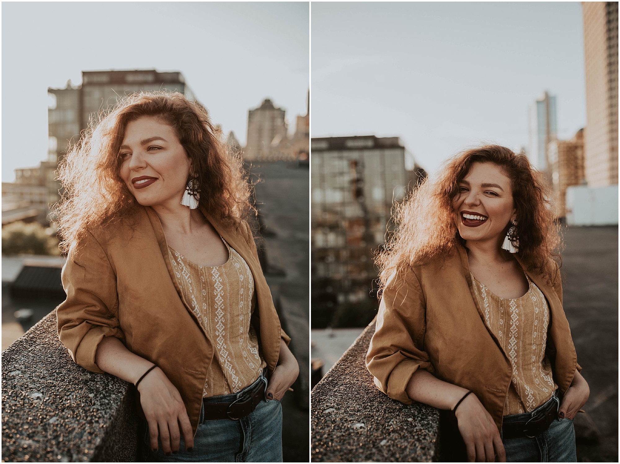 engaged, engagement-photography, engagement-photos, downtown-seattle, seattle-engagement- seattle-wedding-photographer, parking-garage, rooftop-photos, engagement-inspo, sunset-session,