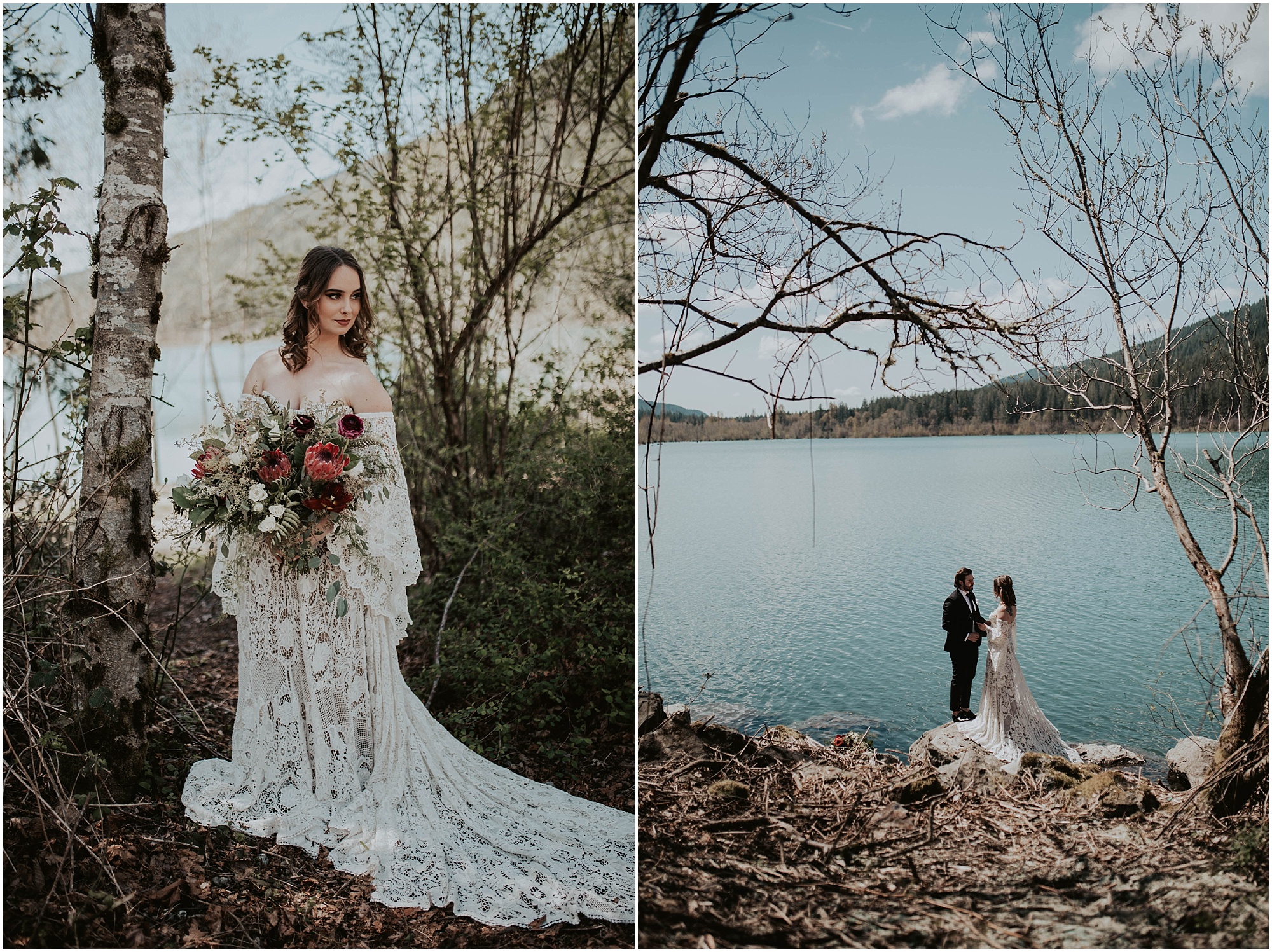 Rattlesnake-Lake-Elopement, Rattlesnake-Lake, Washington-Rattlesnake-Lake, Seattle-Wedding-Photographer, Elopement-Photos, Seattle-Elopement-Photos, Elopement-Photographer, Greenlake-Jewlery, The-Dress-Theory-Seattle, Ru-De-Seine, Bridal-Gown, Unique-Engagement-Ring, Pacific-Northwest, Rattlesnake-Ledge, 