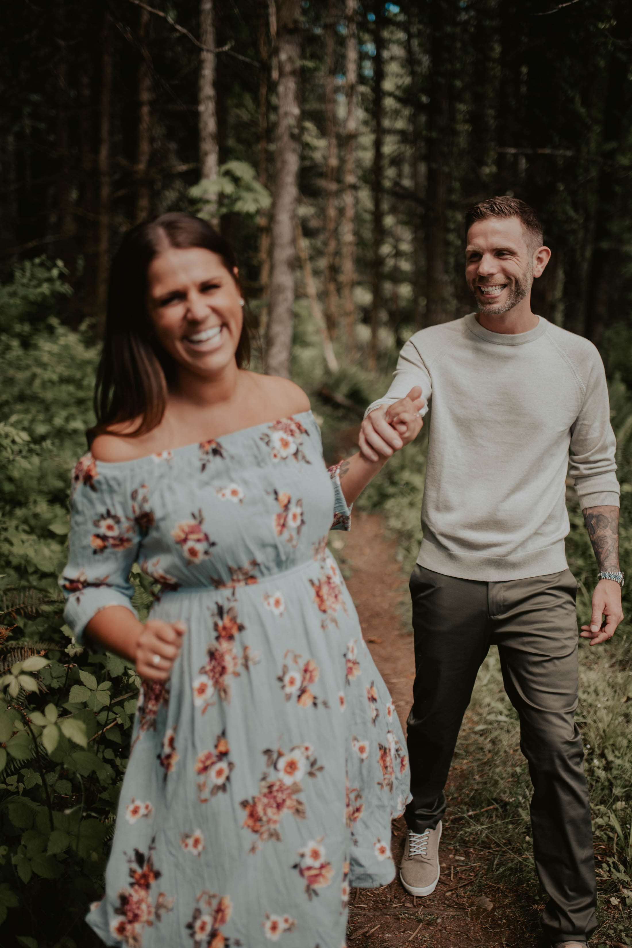 Amanda & Mike // Snoqualmie Falls