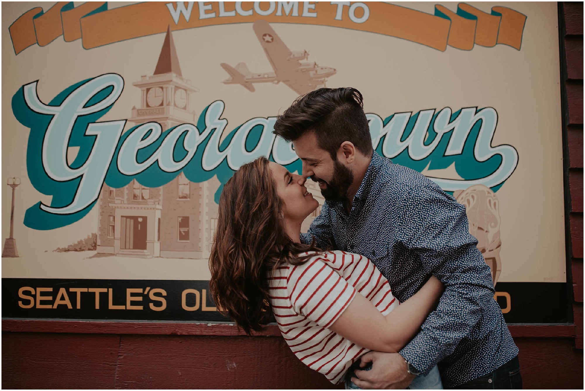 engaged, engagement-photography, engagement-photos, Pioneer-Square, seattle-engagement- seattle-wedding-photographer, Pioneer-Square-Photos, City-Couple, engagement-inspo, Washington-Engagement-Session, Downtown-Seattle-Engagement, Rooftop-Engagement,