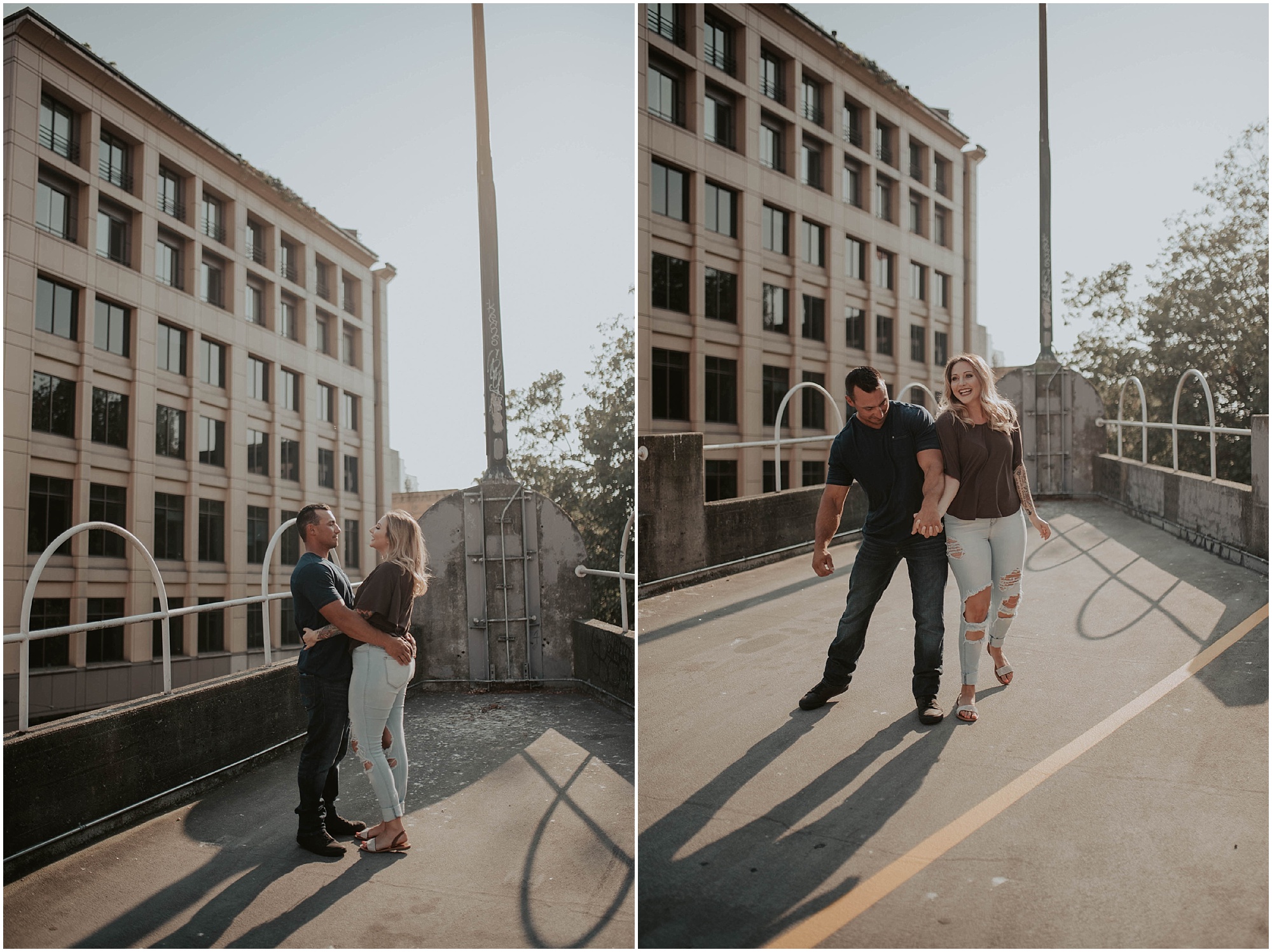 engaged, engagement-photography, engagement-photos, Pioneer-Square, seattle-engagement- seattle-wedding-photographer, Pioneer-Square-Photos, City-Couple, engagement-inspo, Washington-Engagement-Session, Downtown-Seattle-Engagement, Rooftop-Engagement, Seahawk Couple, Seahawk Fans,