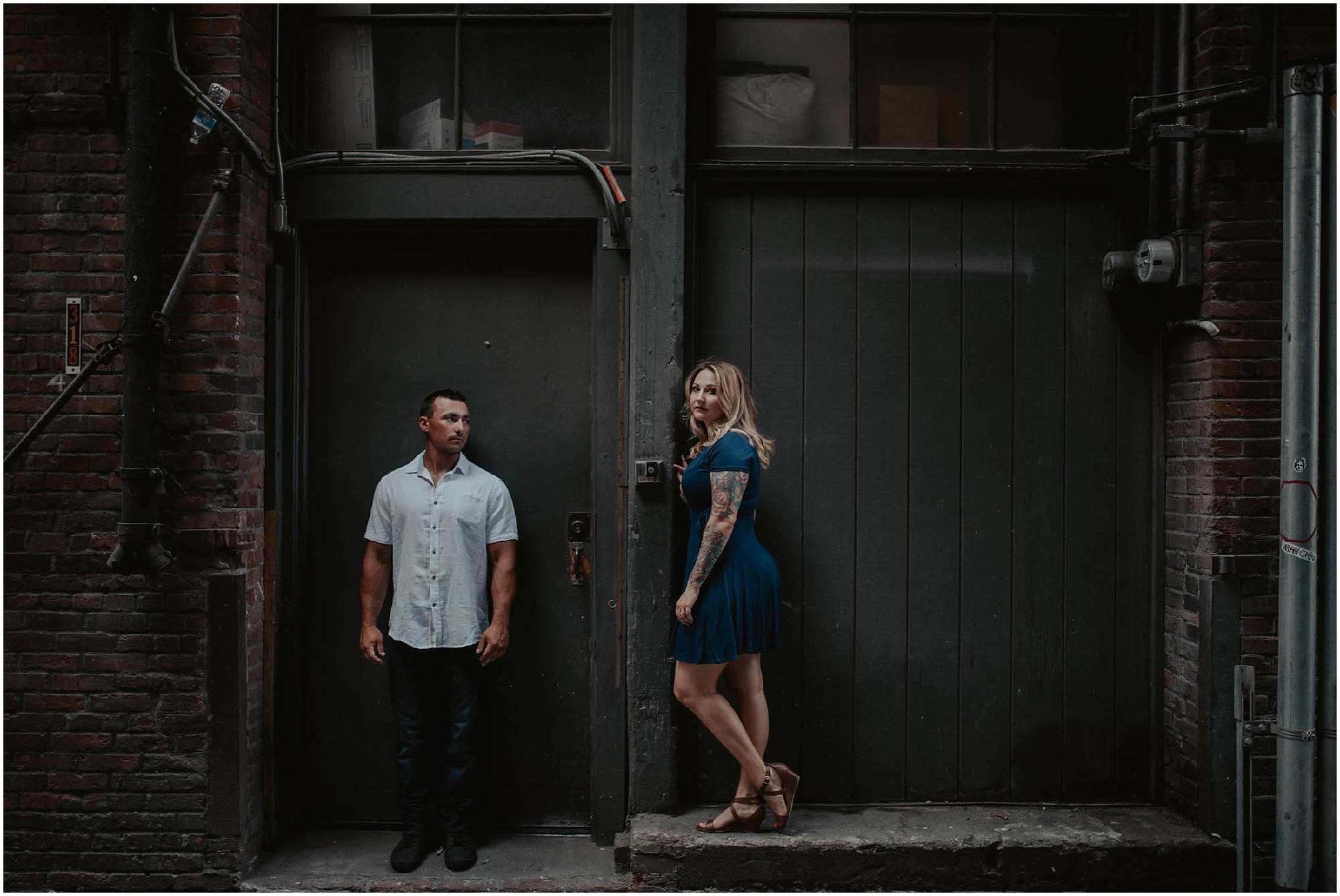 engaged, engagement-photography, engagement-photos, Pioneer-Square, seattle-engagement- seattle-wedding-photographer, Pioneer-Square-Photos, City-Couple, engagement-inspo, Washington-Engagement-Session, Downtown-Seattle-Engagement, Rooftop-Engagement, Seahawk Couple, Seahawk Fans,