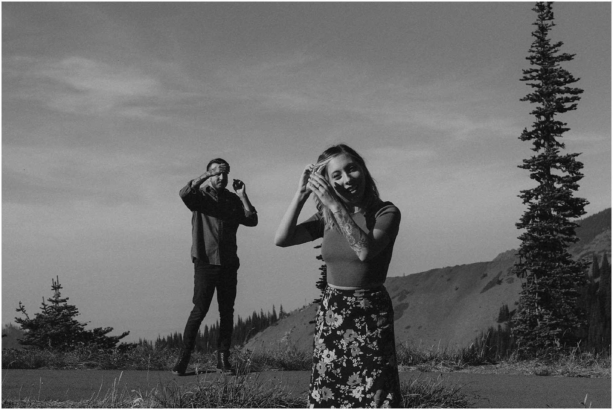 Adventure-Session, engagement-photos, Hurricane-Ridge, Olympic-National-Park- seattle-wedding-photographer, Hurricane-Ridge-Photos, Olympic-National-Forest, engagement-inspo, Washington-Engagement-Session, Mountain-Engagement, Adventure-Engagement, Hurricane-Ridge-Engagement, Tatted-Couple, Tatted-Lovers,