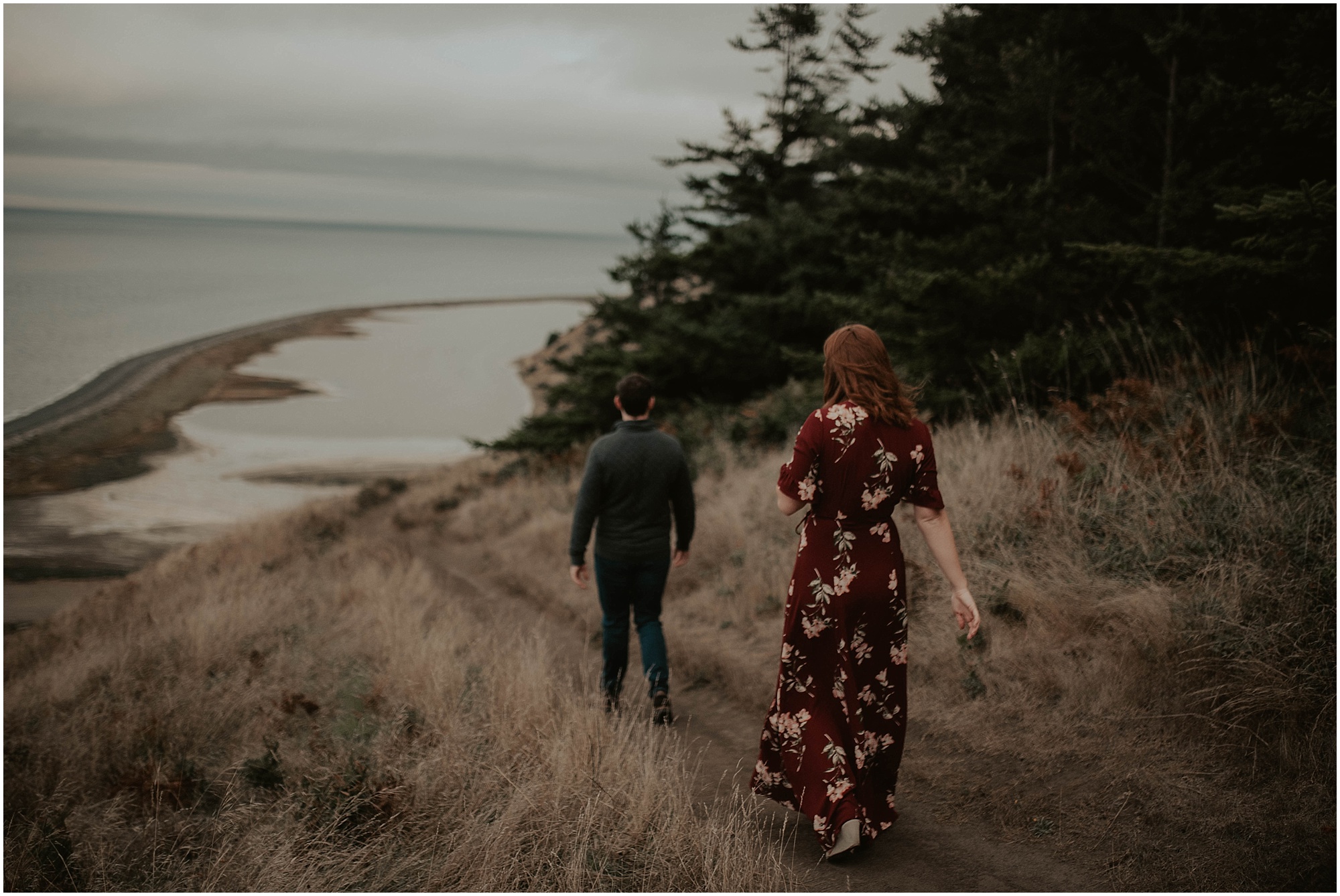 Adventure-Session, engagement-photos, Deception-Pass, Whidbey-Island, Seattle-wedding-photographer, Fort-Casey-Photos, Deception-Pass-Photos, Engagement-Session, Washington-Engagement-Session, Mountain-Engagement, Adventure-Engagement, Ebey's-Landing-Engagement, Red-Head,
