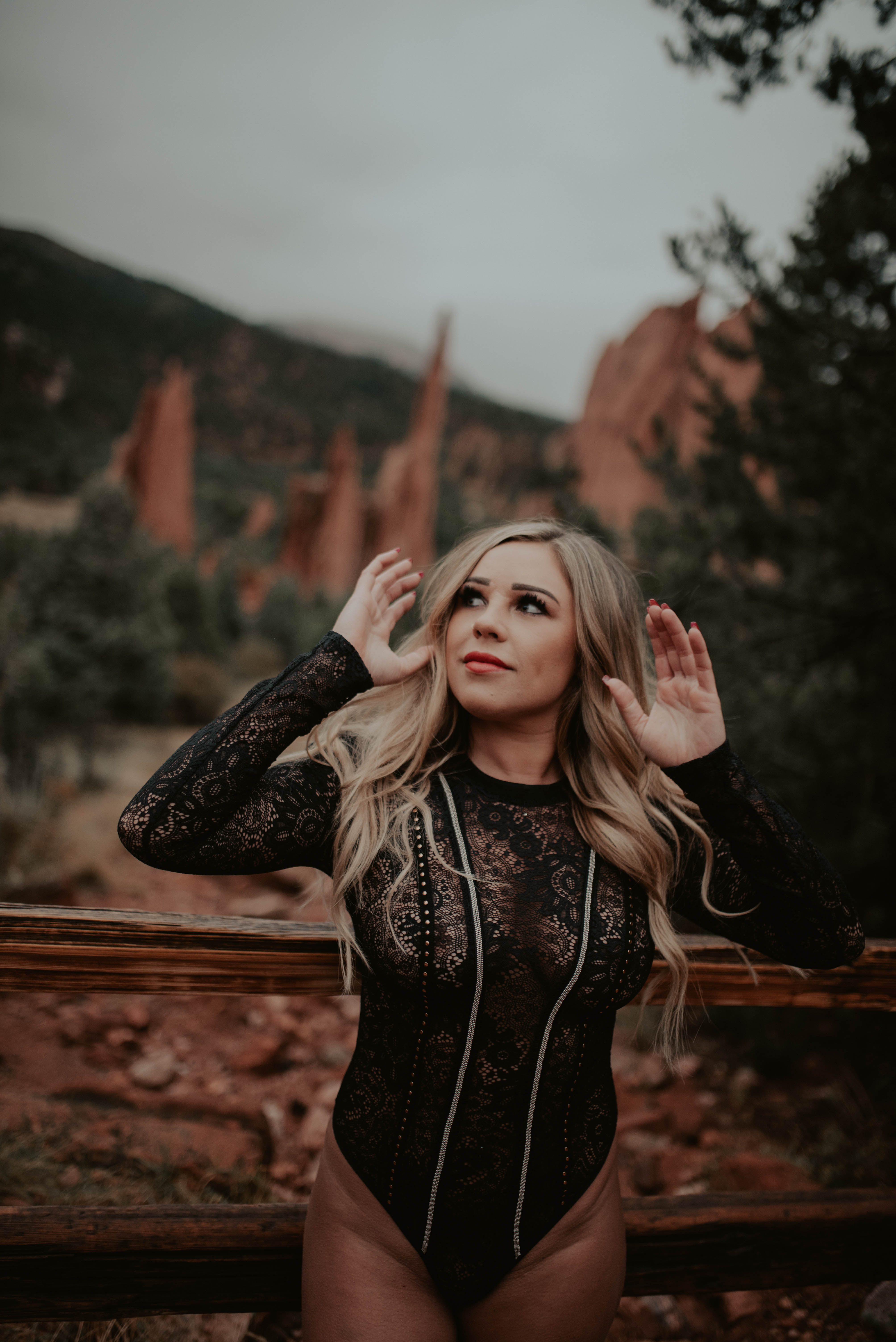 Tori at Garden Of The Gods in Colorado