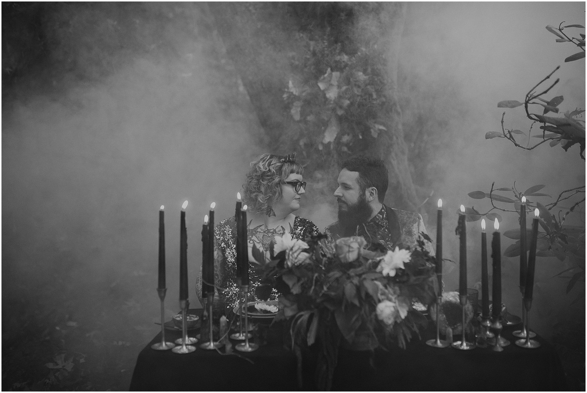 Styled-shoot, Styled-wedding, Point-Defiance-Park, Engaged, Engagement-photos, Styled-Engagement-Session, Engagement-Photographer, Seattle-Wedding-Photographer, Smoke-bomb-photos, Seattle-Intimate-Wedding, Seattle-Wedding, smoke-bomb, Wedding-Photos, Seattle-Wedding-Photos, Rock-and-stone-weddings, outdoor-seattle-Wedding, Forest-Wedding, Tatted-Couple, Sequin-Dress,