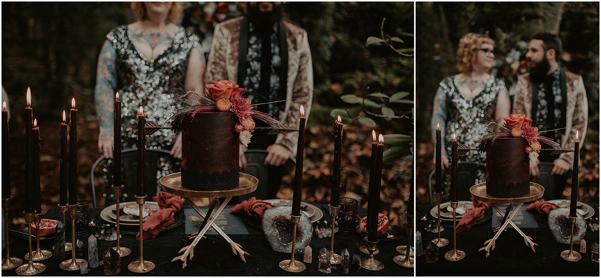 Styled-shoot, Styled-wedding, Point-Defiance-Park, Engaged, Engagement-photos, Styled-Engagement-Session, Engagement-Photographer, Seattle-Wedding-Photographer, Smoke-bomb-photos, Seattle-Intimate-Wedding, Seattle-Wedding, smoke-bomb, Wedding-Photos, Seattle-Wedding-Photos, Rock-and-stone-weddings, outdoor-seattle-Wedding, Forest-Wedding, Tatted-Couple, Sequin-Dress,