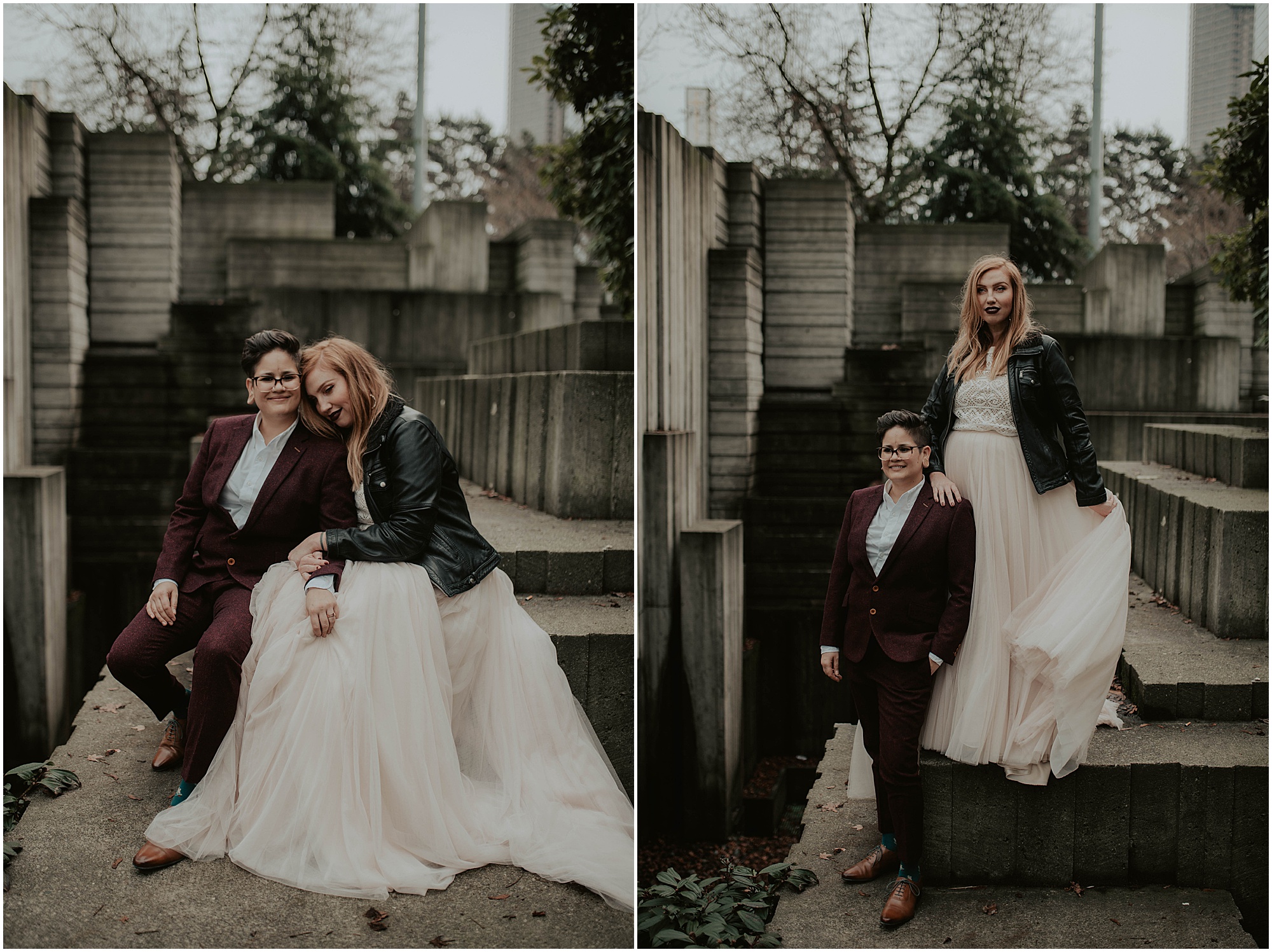 Seattle-Wedding, Seattle-Wedding-Photos, Seattle-Wedding-Photographer, Downtown-Seattle-Wedding, Gas-Works-Park, Copal, Copal-Seattle, Good-Bar-Seattle, Good-Bar, Gas-Works-Park-Wedding-Photos, Washington-Wedding, Bride-Bride, LGBTQ-Wedding-Photographer, Bride-And-Bride, Gay-Wedding, RV-Weddings, Downtown Seattle, Washington-Wedding-Photographer, Brides, Brides-To-Be, Pink-Wedding-Dress, 