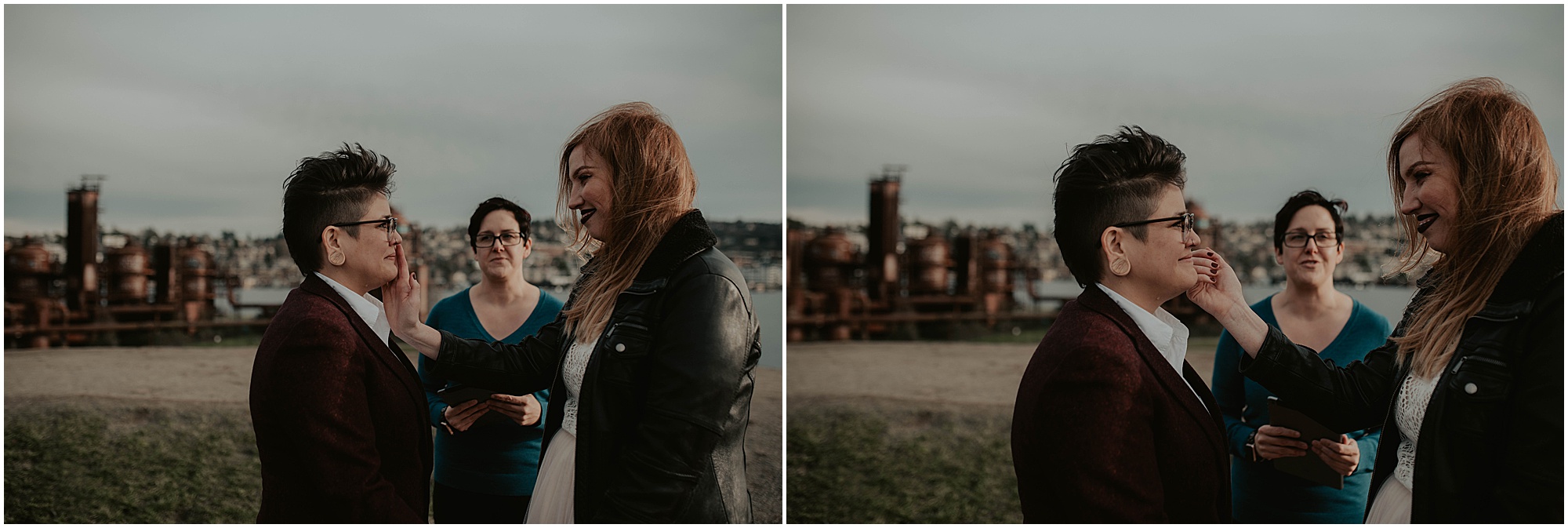 Seattle-Wedding, Seattle-Wedding-Photos, Seattle-Wedding-Photographer, Downtown-Seattle-Wedding, Gas-Works-Park, Copal, Copal-Seattle, Good-Bar-Seattle, Good-Bar, Gas-Works-Park-Wedding-Photos, Washington-Wedding, Bride-Bride, LGBTQ-Wedding-Photographer, Bride-And-Bride, Gay-Wedding, RV-Weddings, Downtown Seattle, Washington-Wedding-Photographer, Brides, Brides-To-Be, Pink-Wedding-Dress, 