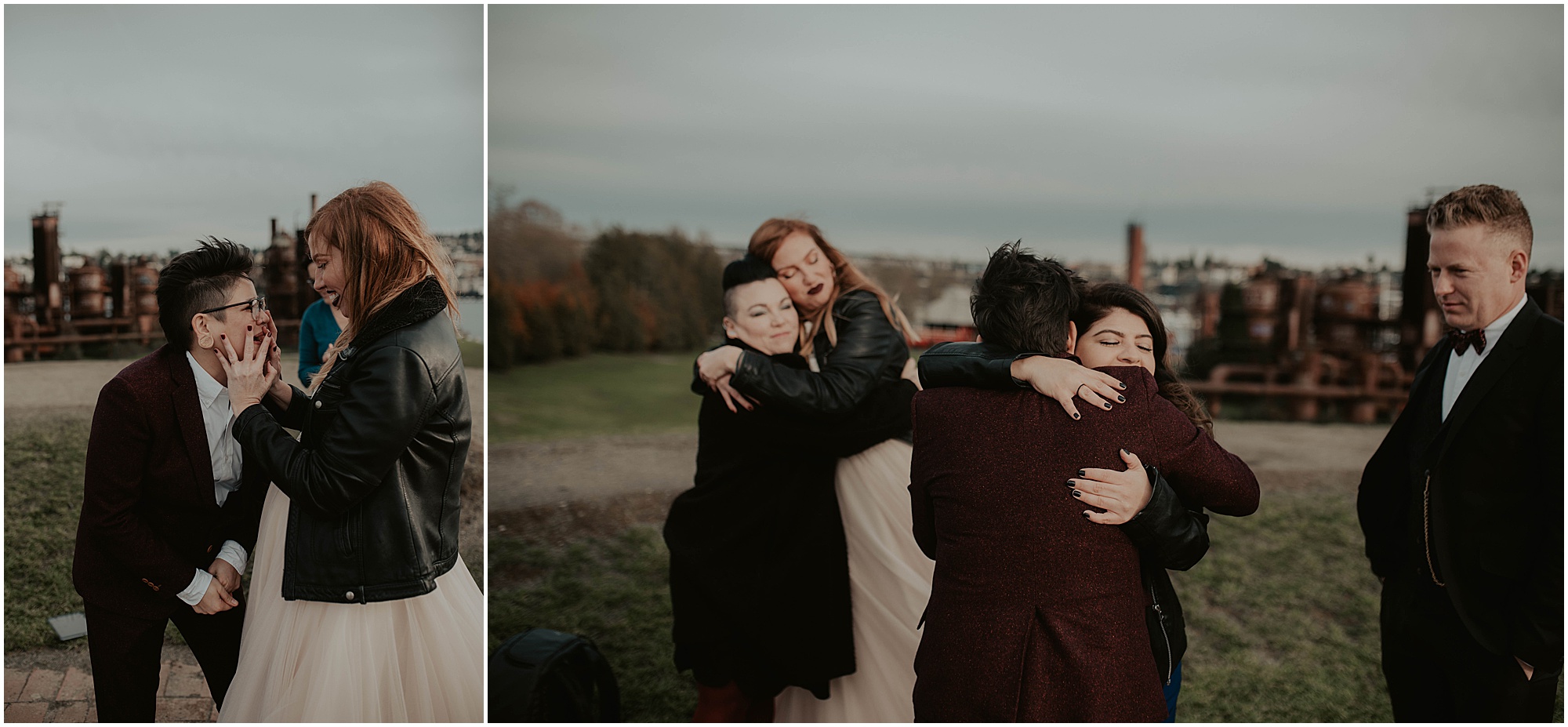 Seattle-Wedding, Seattle-Wedding-Photos, Seattle-Wedding-Photographer, Downtown-Seattle-Wedding, Gas-Works-Park, Copal, Copal-Seattle, Good-Bar-Seattle, Good-Bar, Gas-Works-Park-Wedding-Photos, Washington-Wedding, Bride-Bride, LGBTQ-Wedding-Photographer, Bride-And-Bride, Gay-Wedding, RV-Weddings, Downtown Seattle, Washington-Wedding-Photographer, Brides, Brides-To-Be, Pink-Wedding-Dress, 