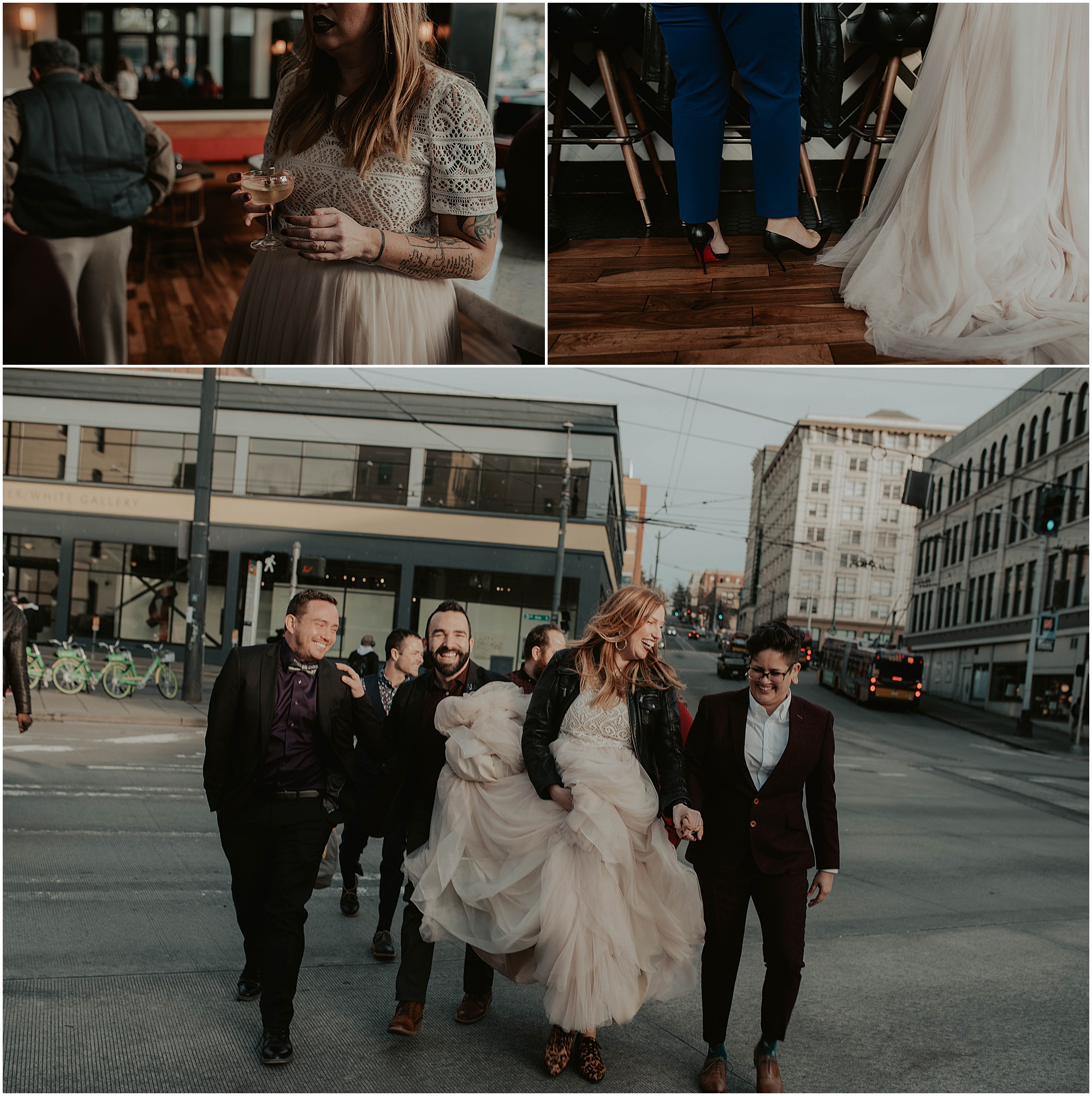 Seattle-Wedding, Seattle-Wedding-Photos, Seattle-Wedding-Photographer, Downtown-Seattle-Wedding, Gas-Works-Park, Copal, Copal-Seattle, Good-Bar-Seattle, Good-Bar, Gas-Works-Park-Wedding-Photos, Washington-Wedding, Bride-Bride, LGBTQ-Wedding-Photographer, Bride-And-Bride, Gay-Wedding, RV-Weddings, Downtown Seattle, Washington-Wedding-Photographer, Brides, Brides-To-Be, Pink-Wedding-Dress, 