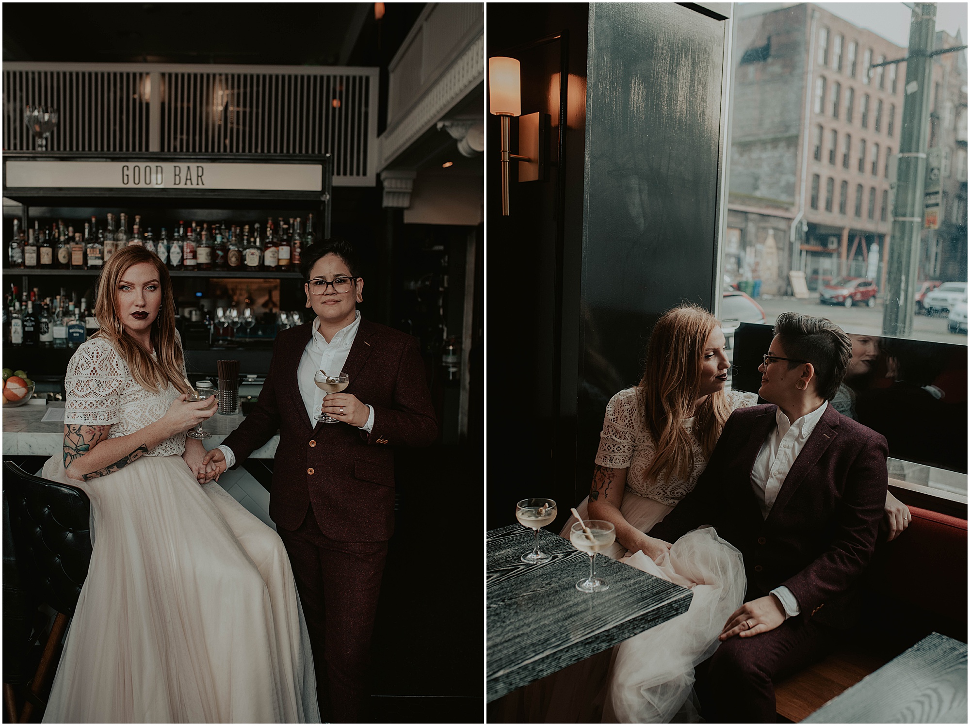 Seattle-Wedding, Seattle-Wedding-Photos, Seattle-Wedding-Photographer, Downtown-Seattle-Wedding, Gas-Works-Park, Copal, Copal-Seattle, Good-Bar-Seattle, Good-Bar, Gas-Works-Park-Wedding-Photos, Washington-Wedding, Bride-Bride, LGBTQ-Wedding-Photographer, Bride-And-Bride, Gay-Wedding, RV-Weddings, Downtown Seattle, Washington-Wedding-Photographer, Brides, Brides-To-Be, Pink-Wedding-Dress, 