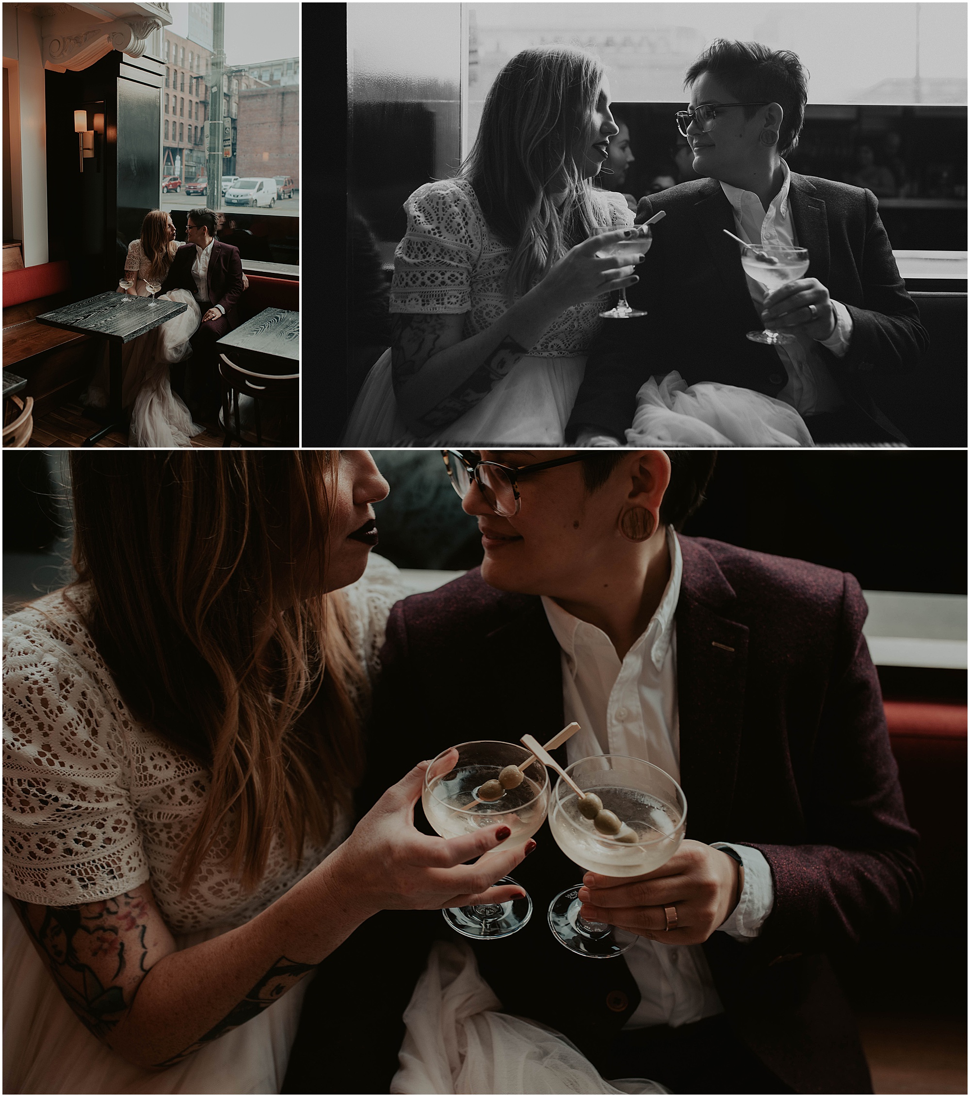 Seattle-Wedding, Seattle-Wedding-Photos, Seattle-Wedding-Photographer, Downtown-Seattle-Wedding, Gas-Works-Park, Copal, Copal-Seattle, Good-Bar-Seattle, Good-Bar, Gas-Works-Park-Wedding-Photos, Washington-Wedding, Bride-Bride, LGBTQ-Wedding-Photographer, Bride-And-Bride, Gay-Wedding, RV-Weddings, Downtown Seattle, Washington-Wedding-Photographer, Brides, Brides-To-Be, Pink-Wedding-Dress, 