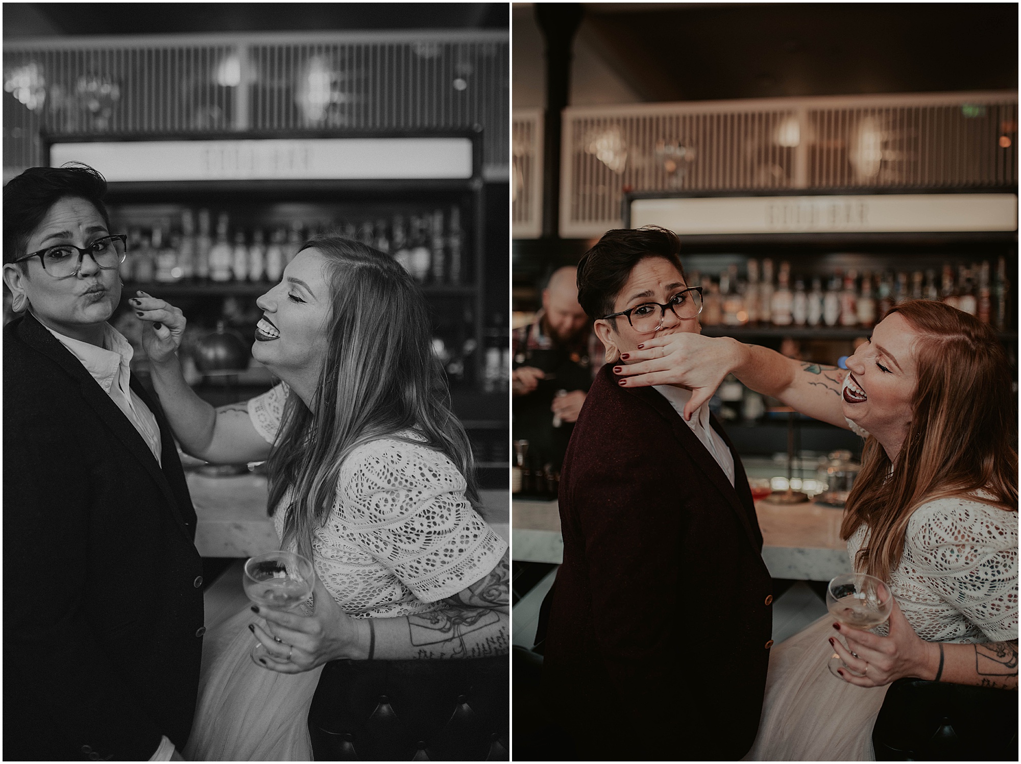 Seattle-Wedding, Seattle-Wedding-Photos, Seattle-Wedding-Photographer, Downtown-Seattle-Wedding, Gas-Works-Park, Copal, Copal-Seattle, Good-Bar-Seattle, Good-Bar, Gas-Works-Park-Wedding-Photos, Washington-Wedding, Bride-Bride, LGBTQ-Wedding-Photographer, Bride-And-Bride, Gay-Wedding, RV-Weddings, Downtown Seattle, Washington-Wedding-Photographer, Brides, Brides-To-Be, Pink-Wedding-Dress, 