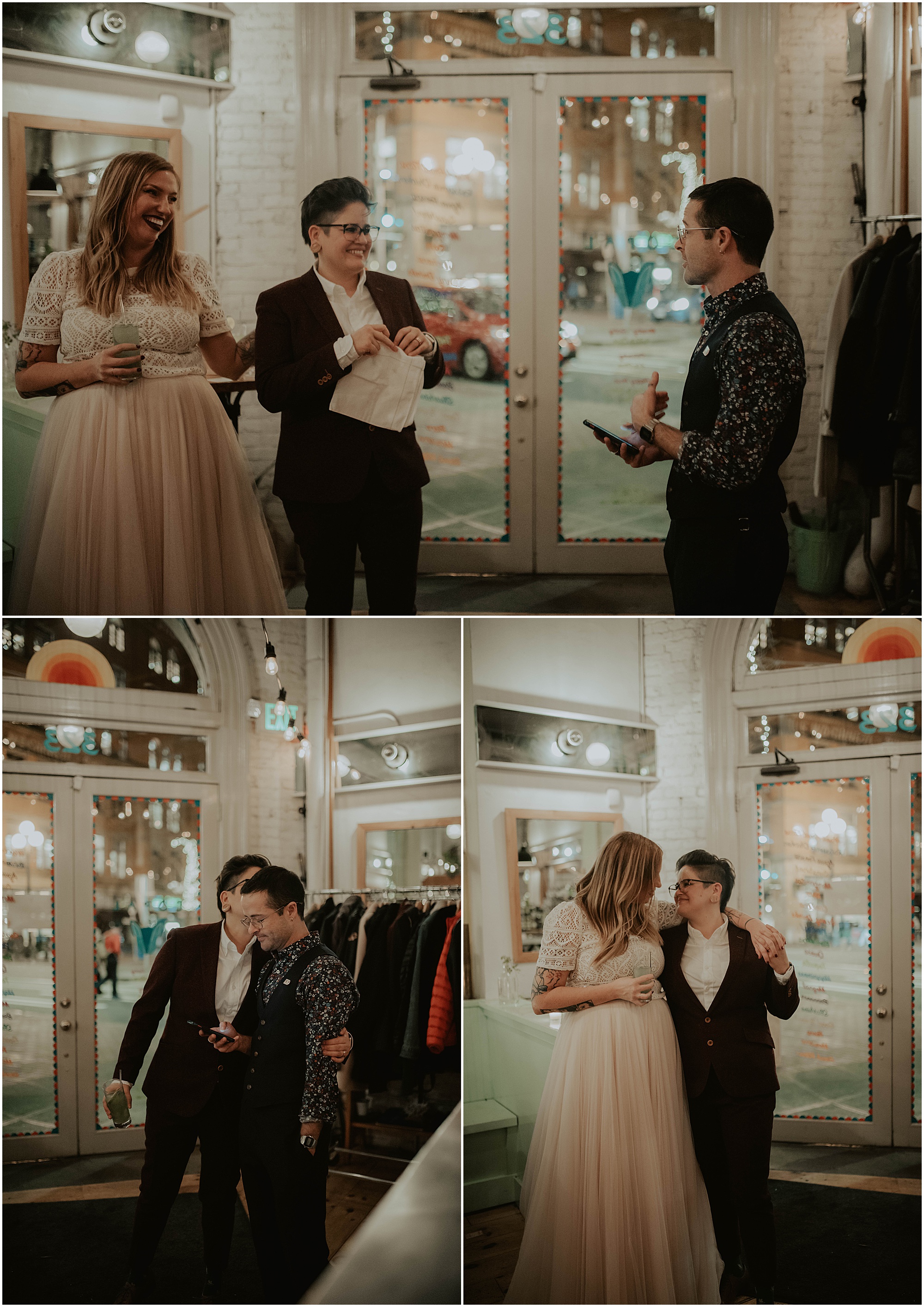 Seattle-Wedding, Seattle-Wedding-Photos, Seattle-Wedding-Photographer, Downtown-Seattle-Wedding, Gas-Works-Park, Copal, Copal-Seattle, Good-Bar-Seattle, Good-Bar, Gas-Works-Park-Wedding-Photos, Washington-Wedding, Bride-Bride, LGBTQ-Wedding-Photographer, Bride-And-Bride, Gay-Wedding, RV-Weddings, Downtown Seattle, Washington-Wedding-Photographer, Brides, Brides-To-Be, Pink-Wedding-Dress, 