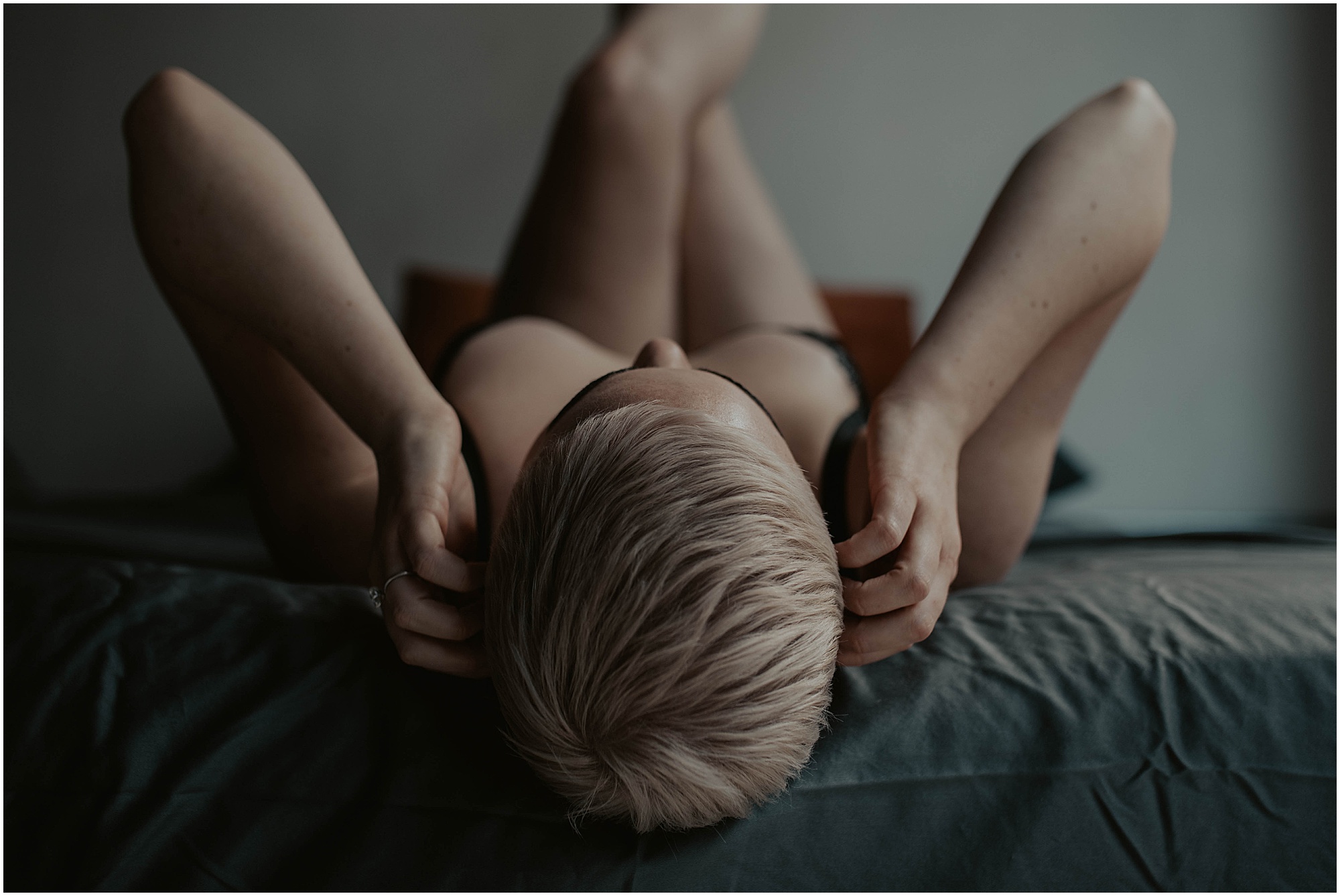 unique boudoir pose 