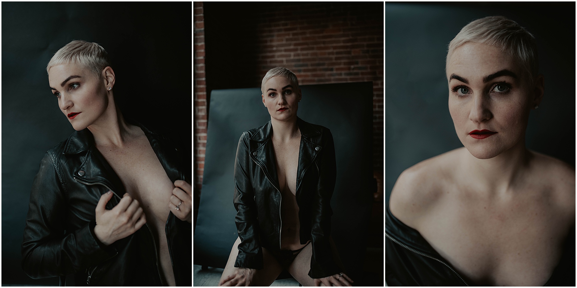 leather jacket boduoir