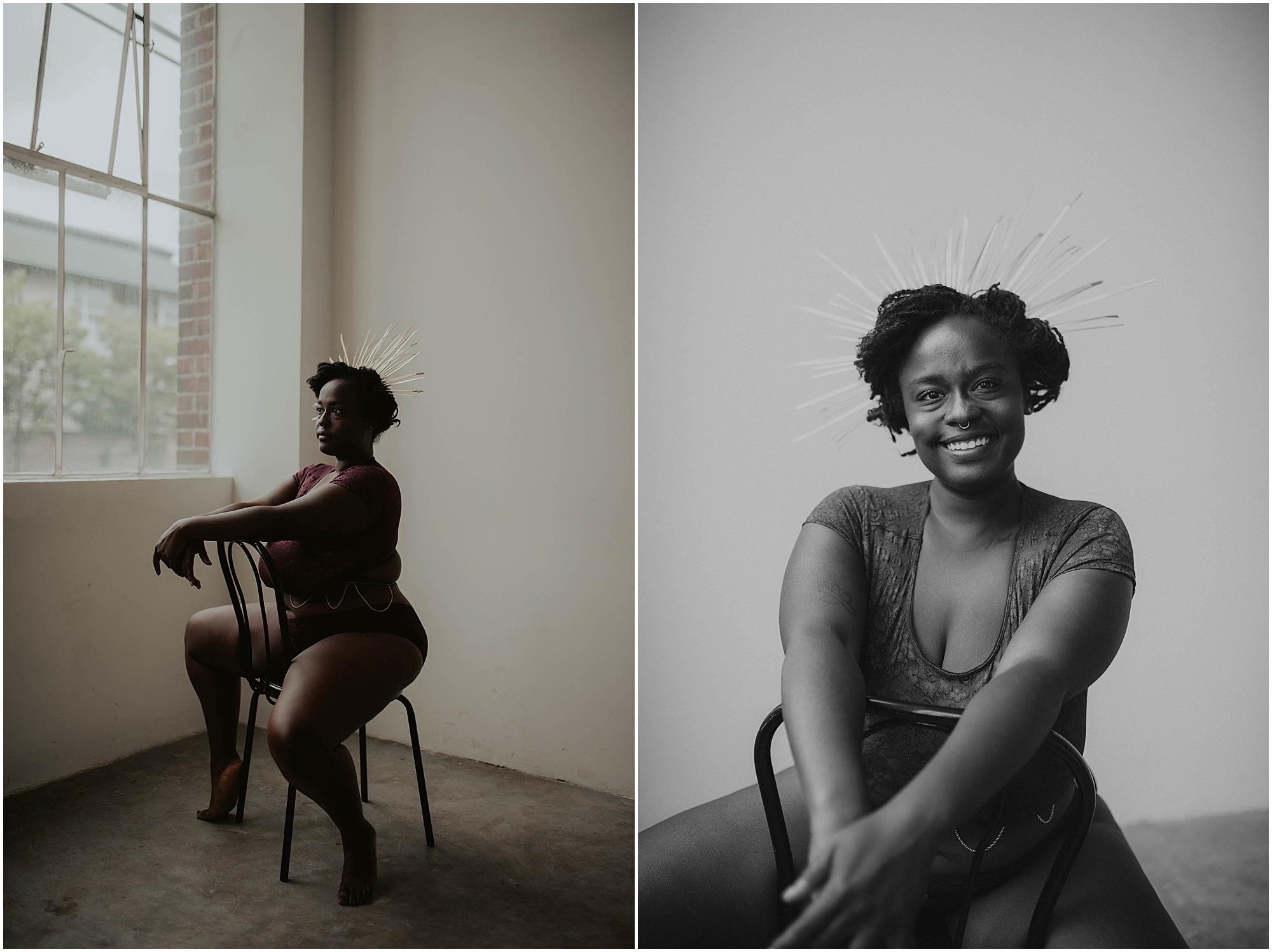 Sun-Godess, Moon-Goddess, Tarot-Boudoir, seattle, seattle-boudoir, seattle-boudoir-photographer, boudoir-photos, Boobs-boudoir, boudoir-photography, boudoir-inspiration, female-empowerment, body-positive-project, impossible-boudoir-project, Empowered, boudoir-project, body-love-boudoir, Tattoos, African-Queen,