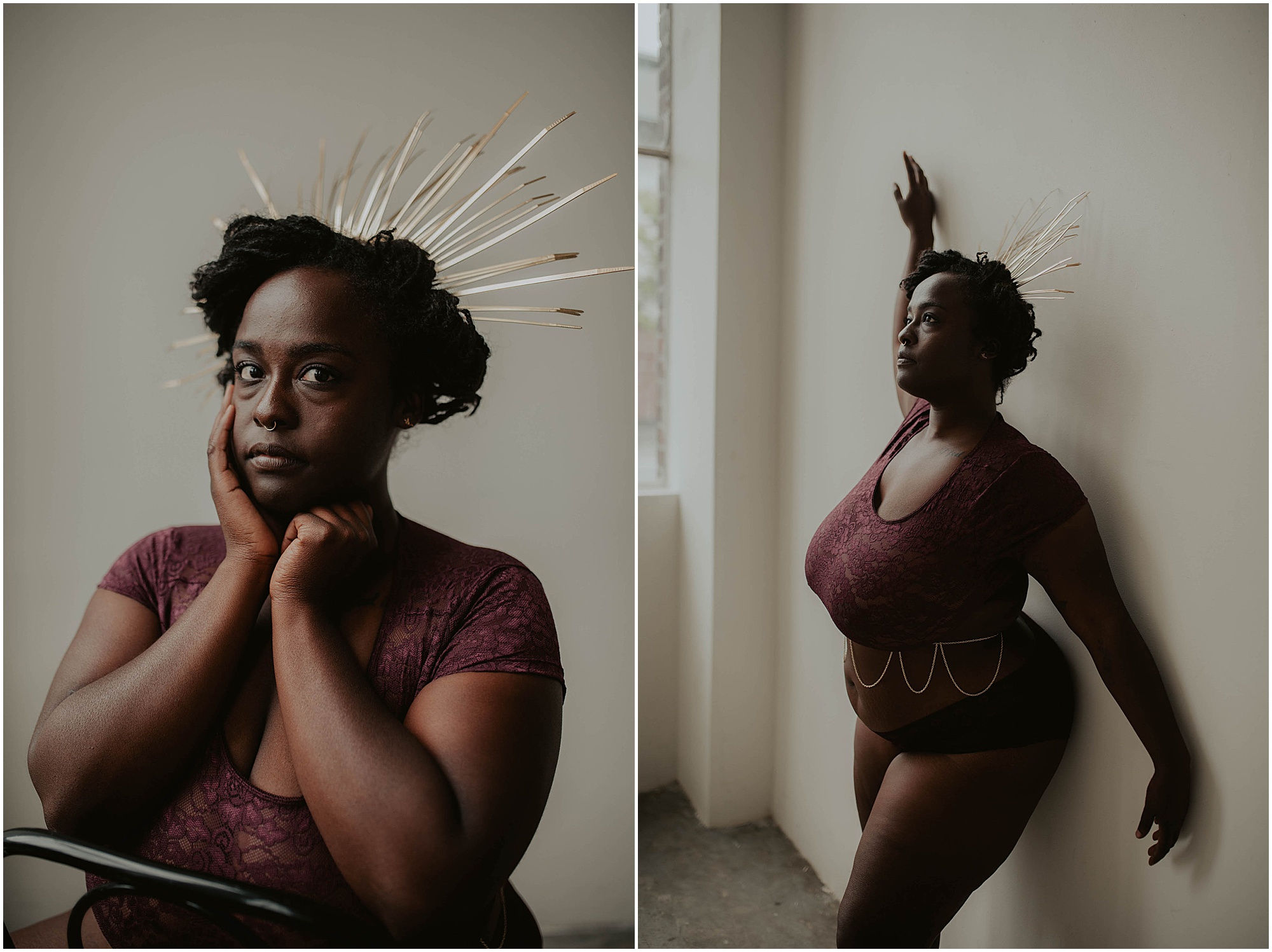 Sun-Godess, Moon-Goddess, Tarot-Boudoir, seattle, seattle-boudoir, seattle-boudoir-photographer, boudoir-photos, Boobs-boudoir, boudoir-photography, boudoir-inspiration, female-empowerment, body-positive-project, impossible-boudoir-project, Empowered, boudoir-project, body-love-boudoir, Tattoos, African-Queen,