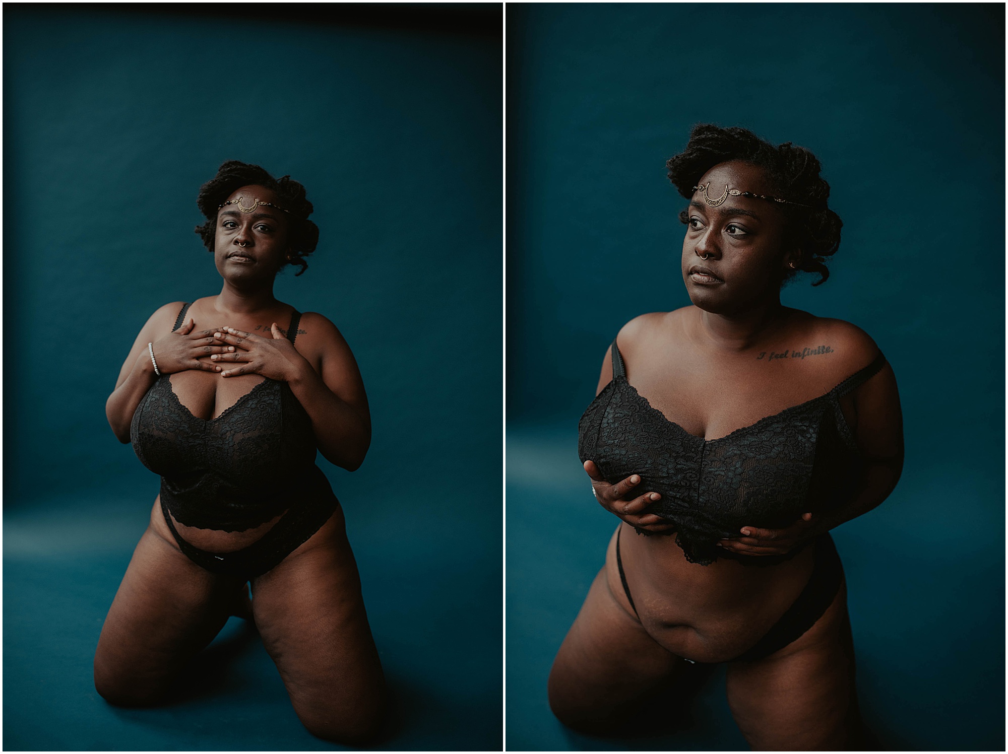 Sun-Godess, Moon-Goddess, Tarot-Boudoir, seattle, seattle-boudoir, seattle-boudoir-photographer, boudoir-photos, Boobs-boudoir, boudoir-photography, boudoir-inspiration, female-empowerment, body-positive-project, impossible-boudoir-project, Empowered, boudoir-project, body-love-boudoir, Tattoos, African-Queen,