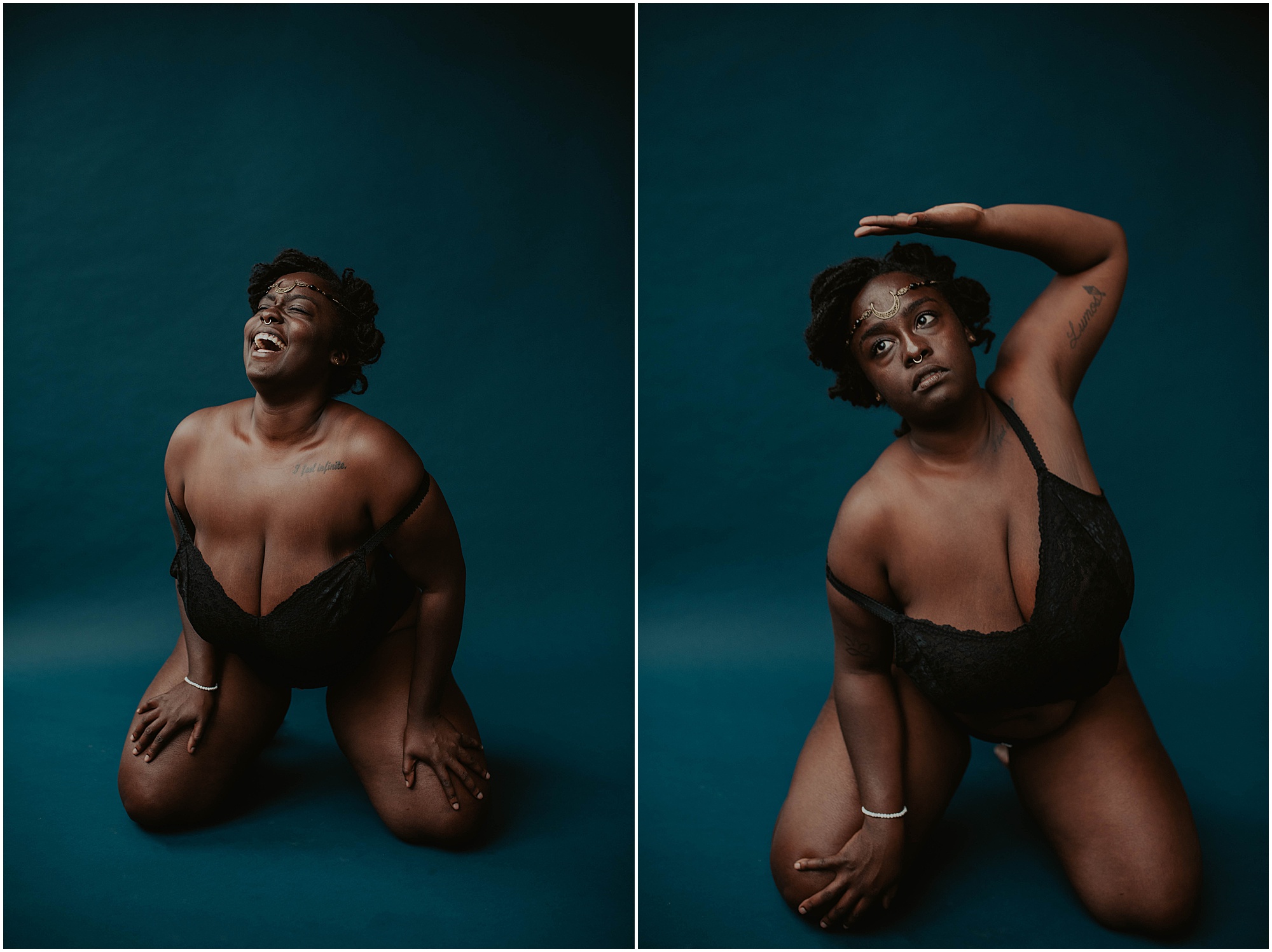 Sun-Godess, Moon-Goddess, Tarot-Boudoir, seattle, seattle-boudoir, seattle-boudoir-photographer, boudoir-photos, Boobs-boudoir, boudoir-photography, boudoir-inspiration, female-empowerment, body-positive-project, impossible-boudoir-project, Empowered, boudoir-project, body-love-boudoir, Tattoos, African-Queen,