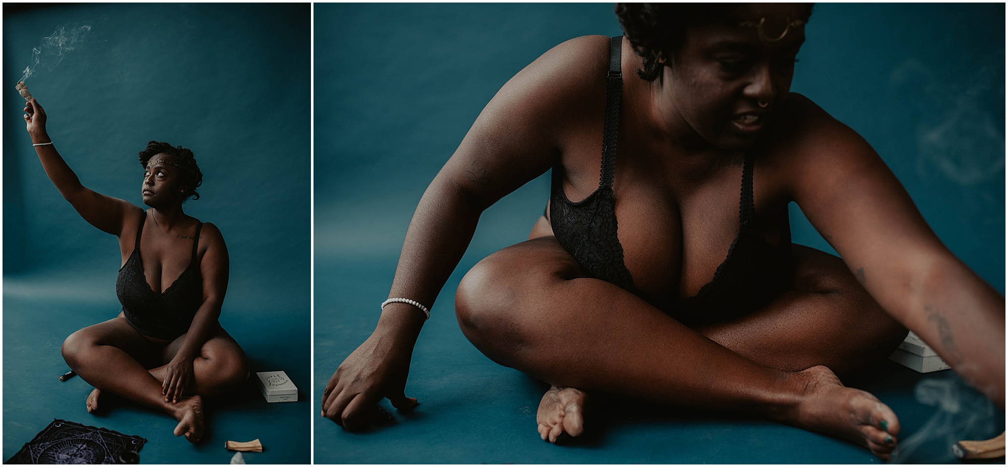 Sun-Godess, Moon-Goddess, Tarot-Boudoir, seattle, seattle-boudoir, seattle-boudoir-photographer, boudoir-photos, Boobs-boudoir, boudoir-photography, boudoir-inspiration, female-empowerment, body-positive-project, impossible-boudoir-project, Empowered, boudoir-project, body-love-boudoir, Tattoos, African-Queen,