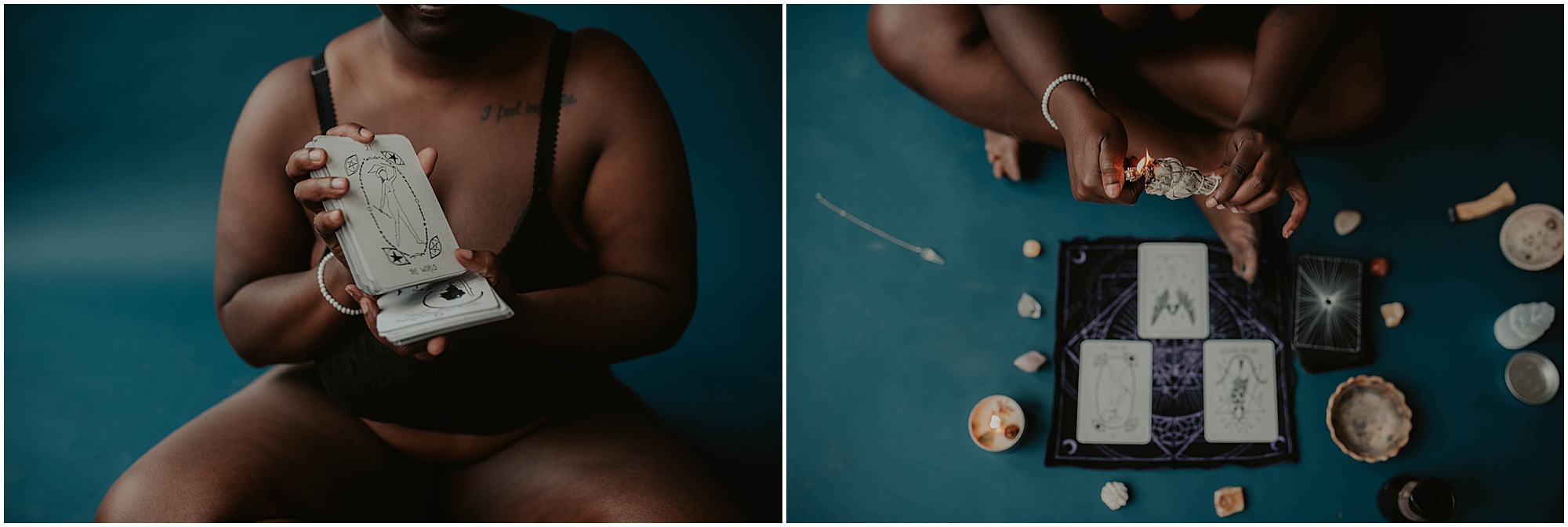 Sun-Godess, Moon-Goddess, Tarot-Boudoir, seattle, seattle-boudoir, seattle-boudoir-photographer, boudoir-photos, Boobs-boudoir, boudoir-photography, boudoir-inspiration, female-empowerment, body-positive-project, impossible-boudoir-project, Empowered, boudoir-project, body-love-boudoir, Tattoos, African-Queen,