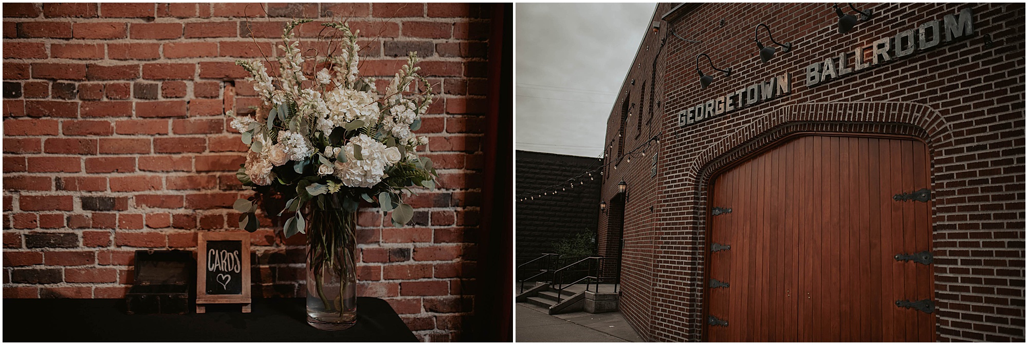 out front of Georgetown ballroom