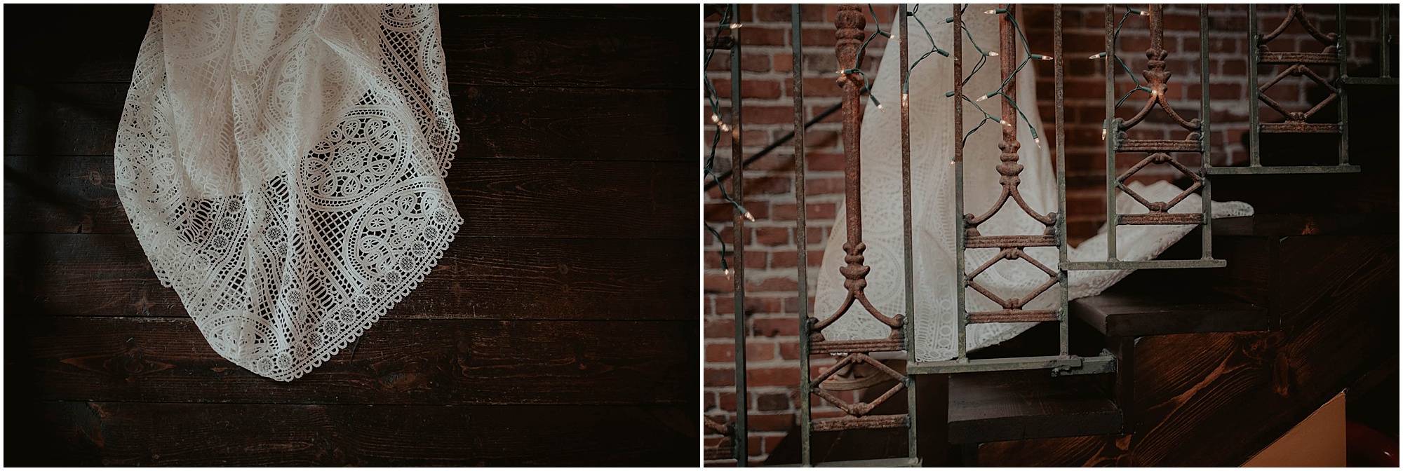 train on brides wedding dress