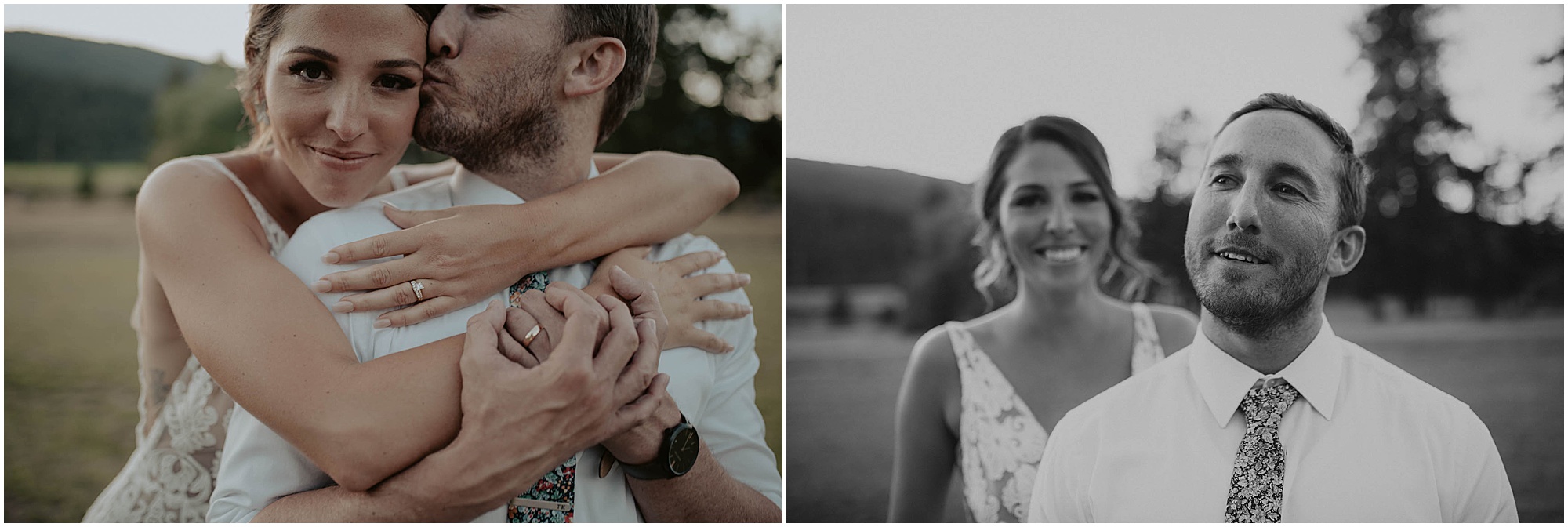 bride and groom on wedding day, seattle wedding photographer,
