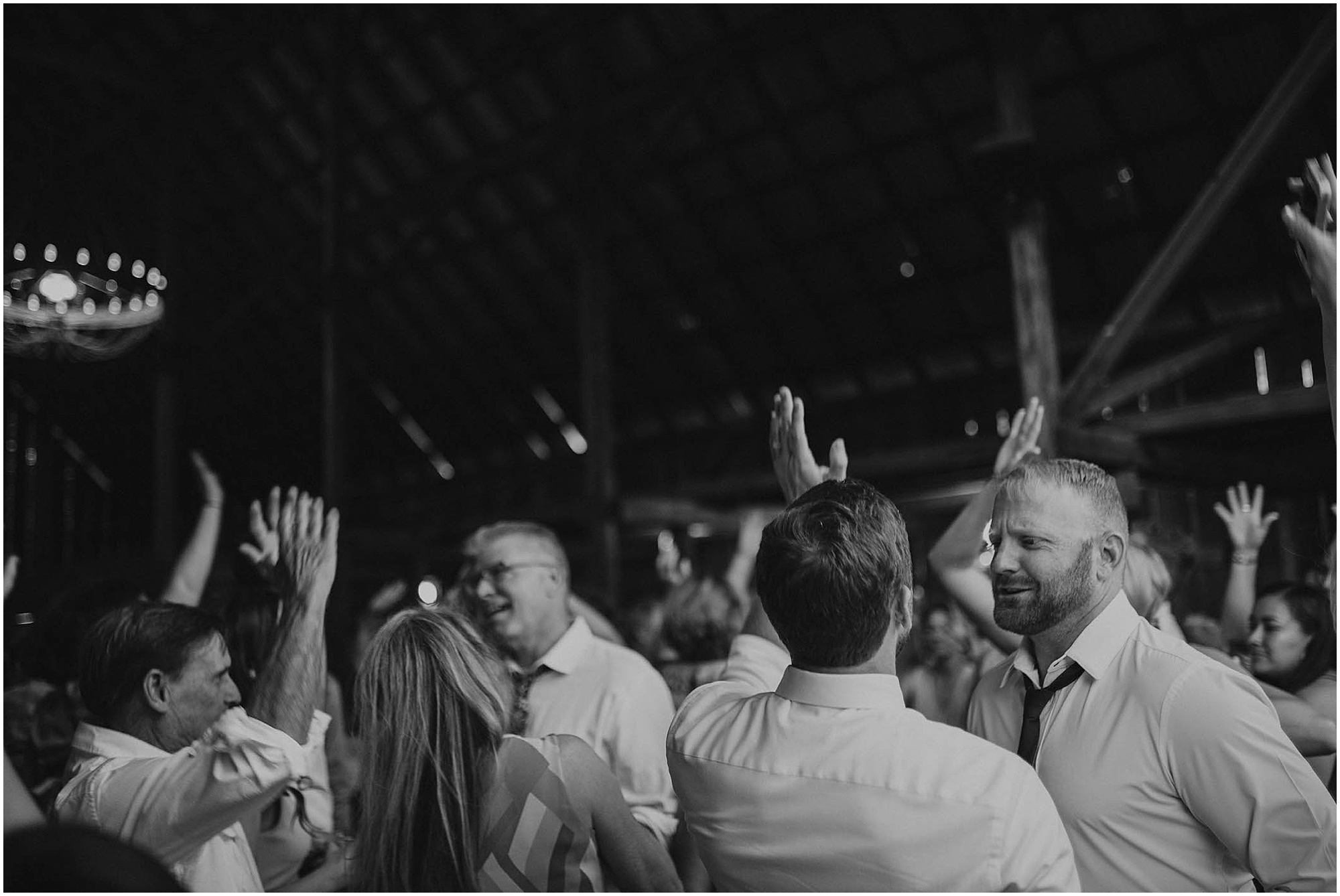 black and white wedding day, wedding dancing, 