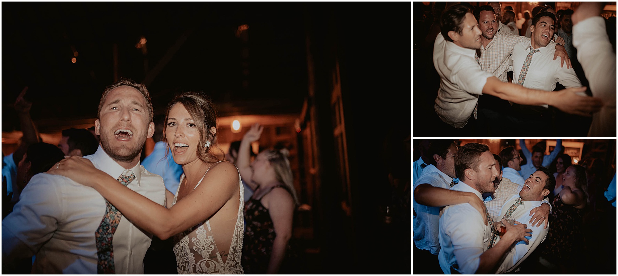 tin roof wedding, wedding reception,