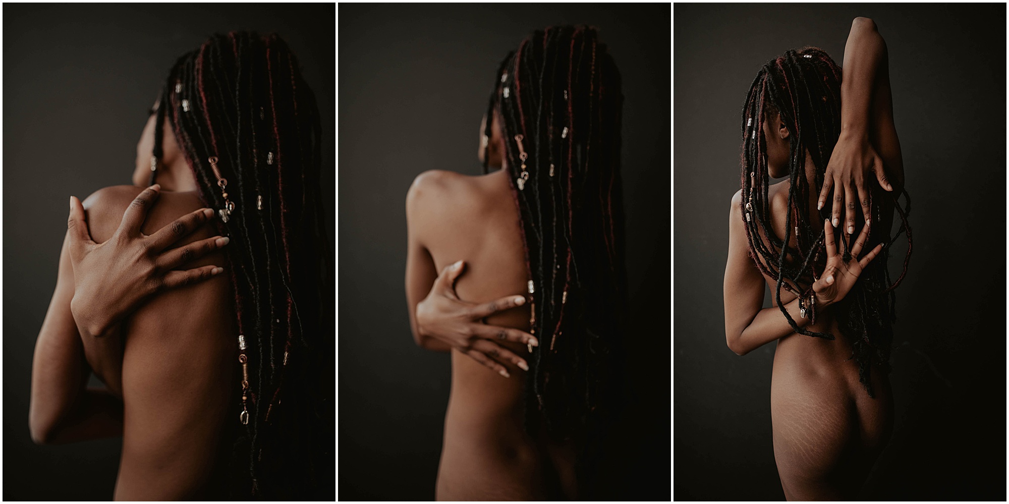 creative boudoir posing