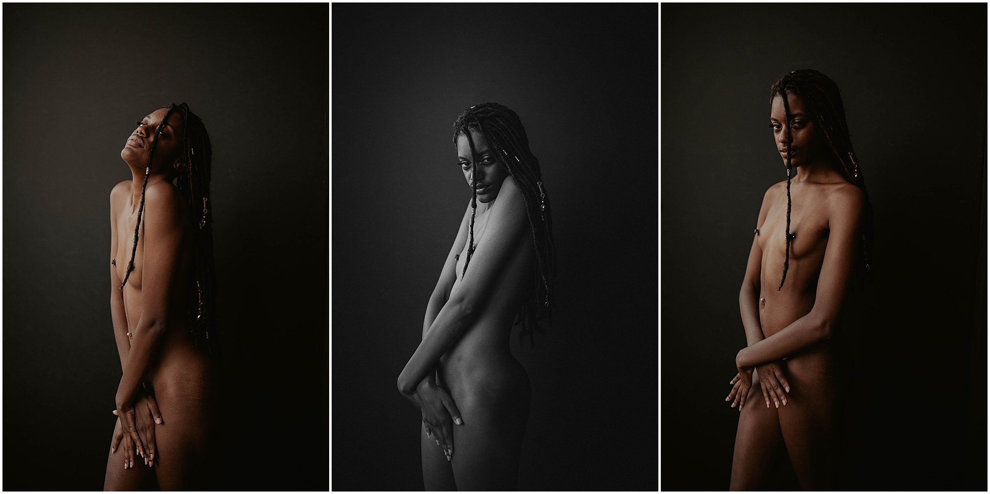 Creative Boudoir in Seattle WA with Amina by Kendra K Photo kendrakphoto.com naked boudoir in seattle