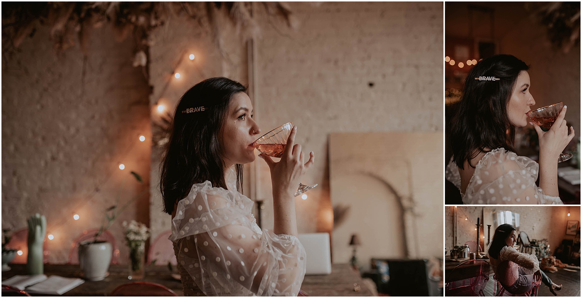 hot pink chair, brave hair clip