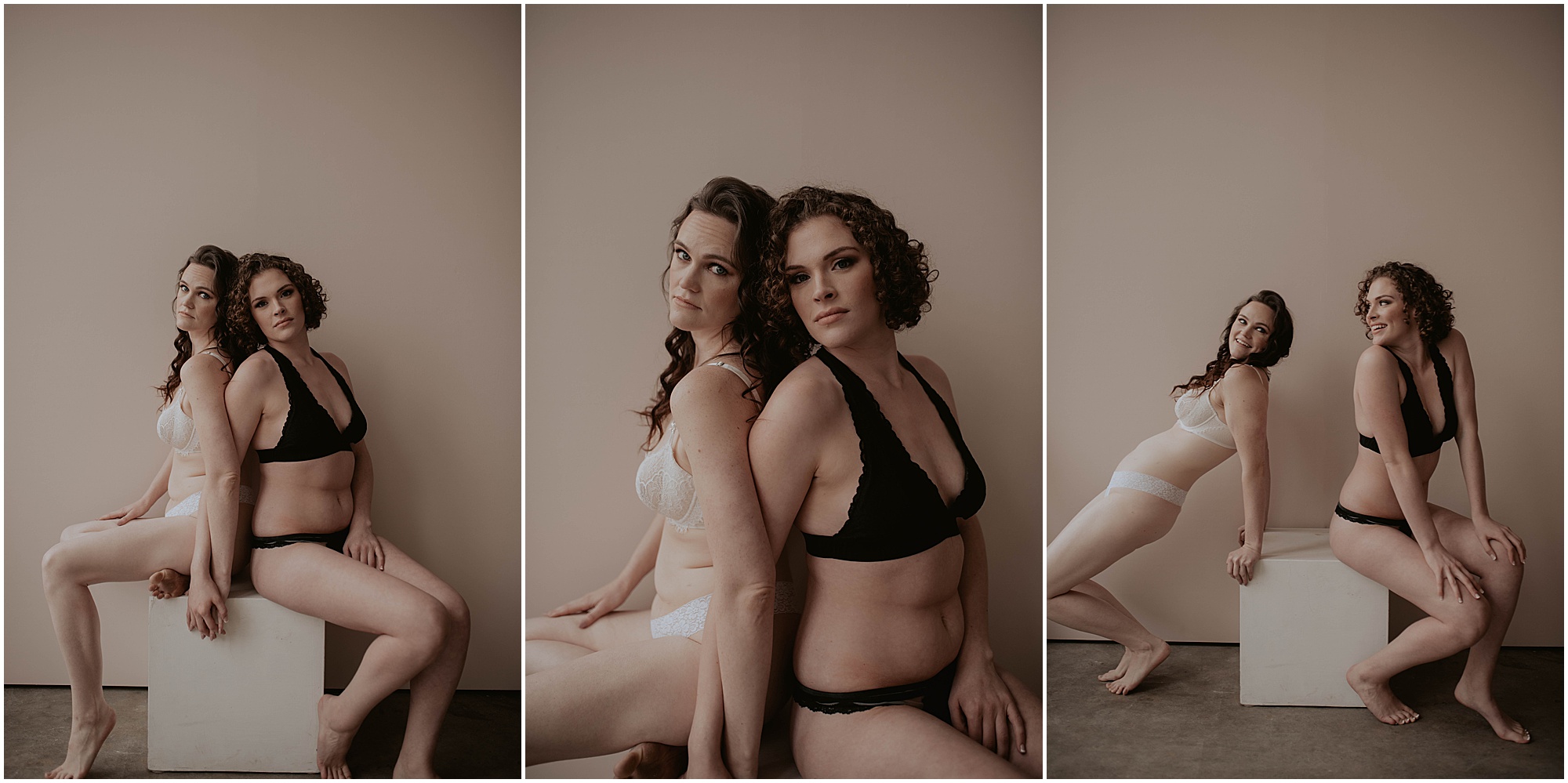 couple boudoir posing
