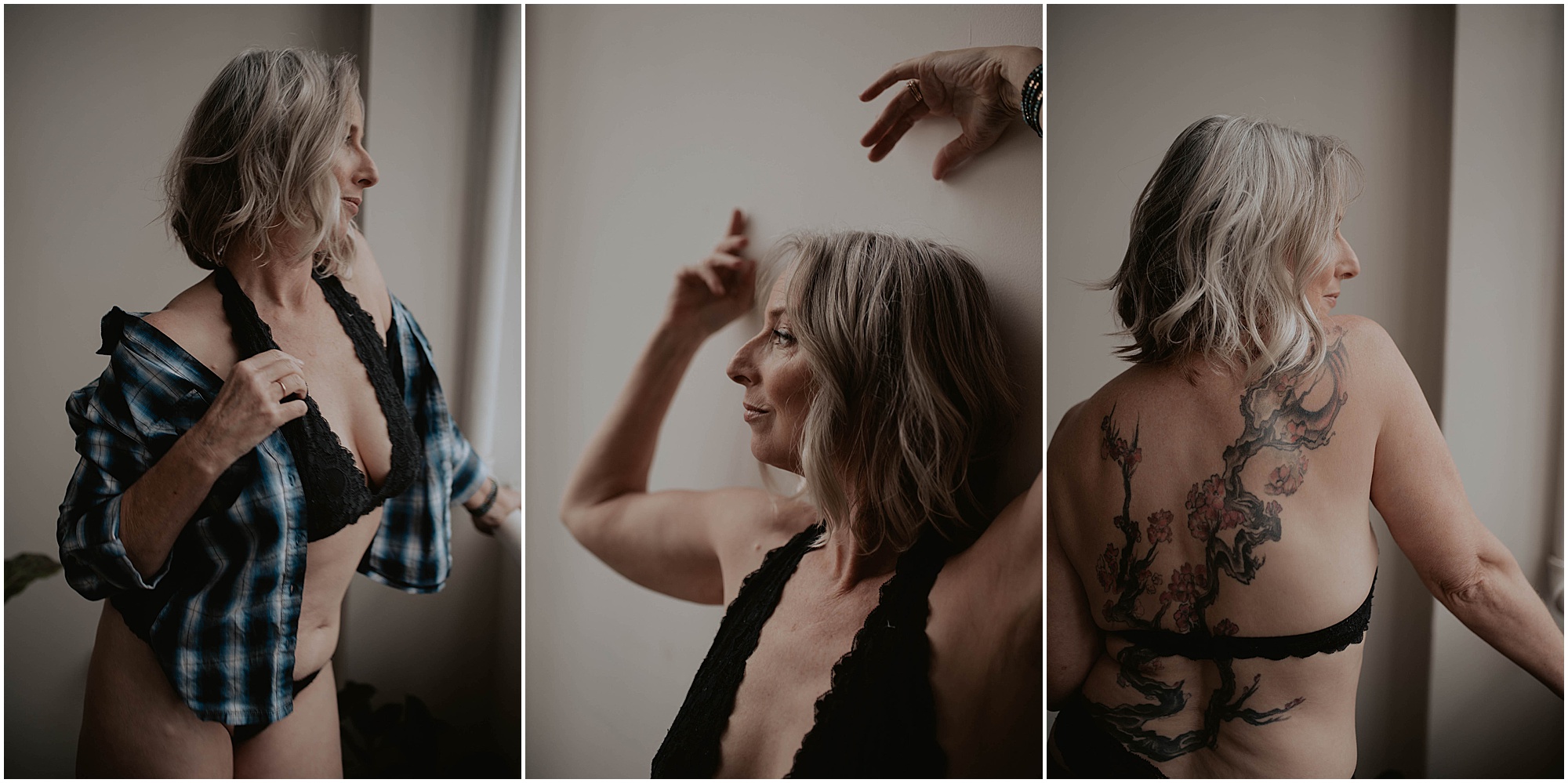 back tattoo, silver fox, seattle studio,