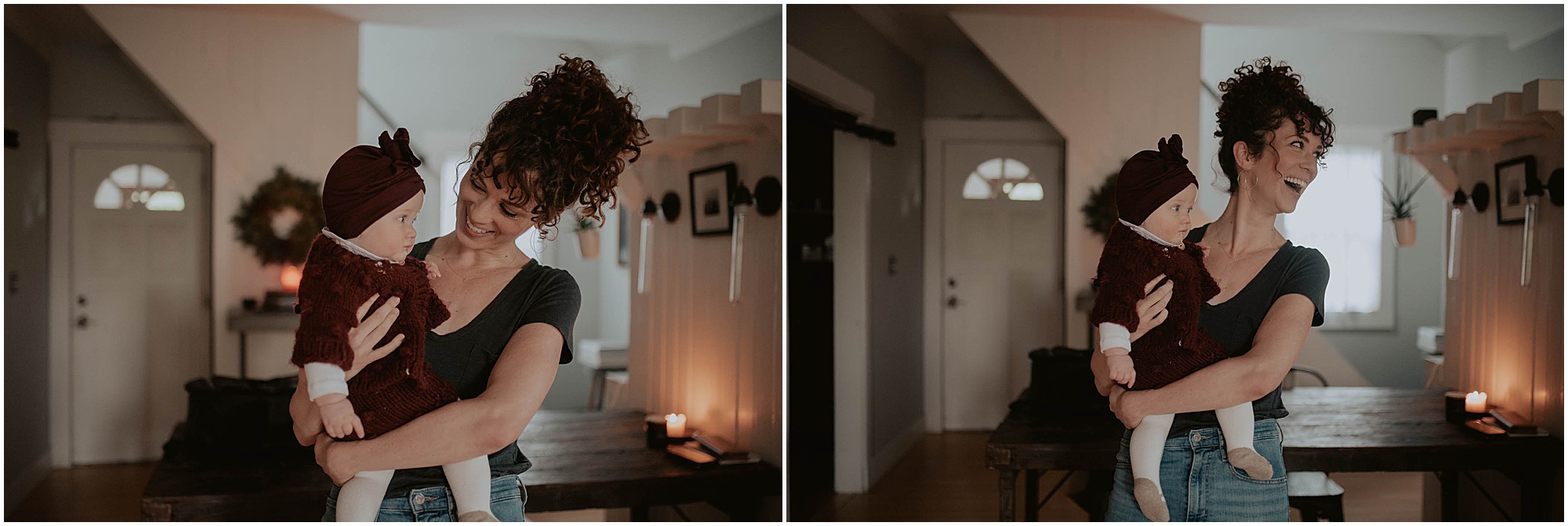 2020 at home session, mom and daughter, west seattle, 