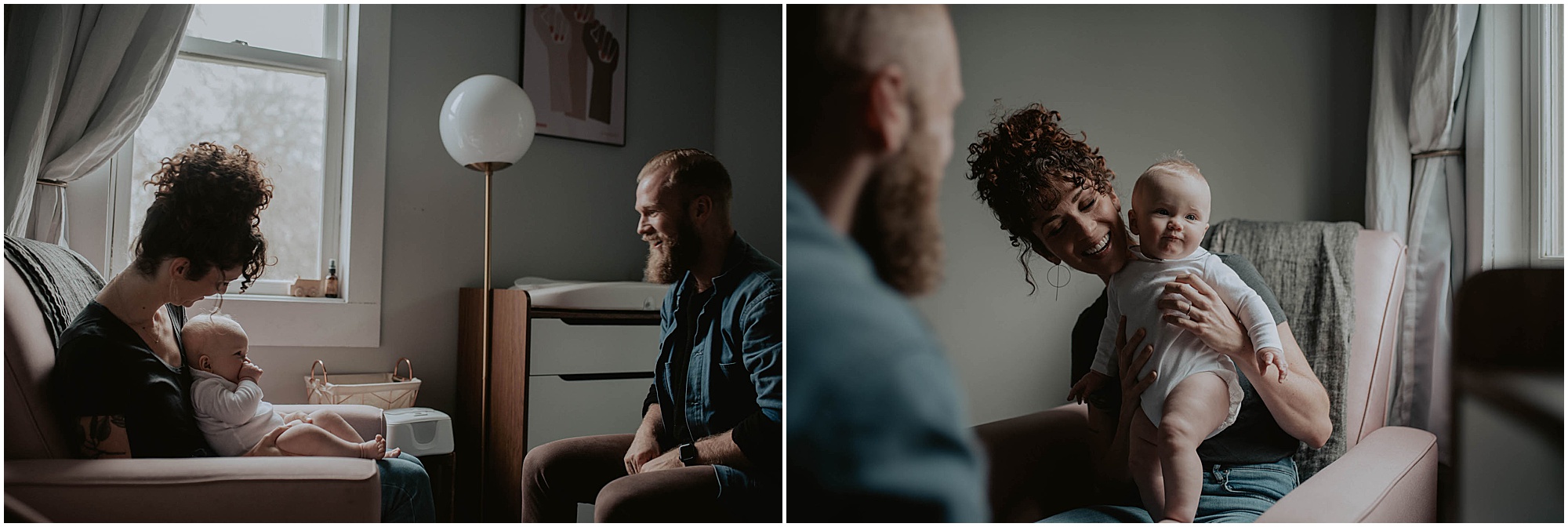 at home family session, 2020,