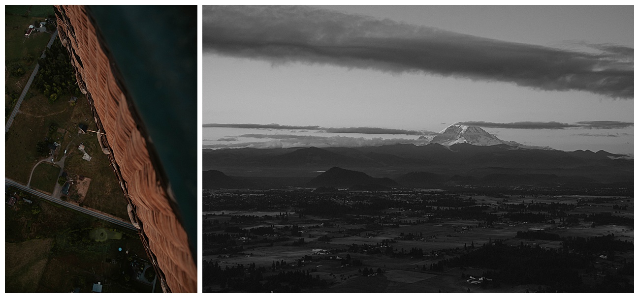 sunrise hot air balloon views