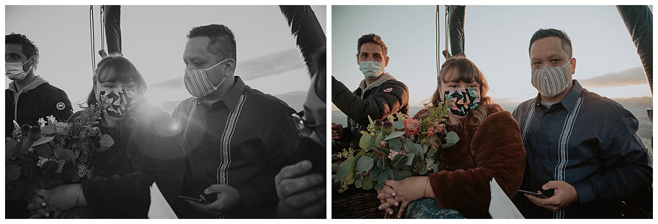 sunrise wedding ceremony