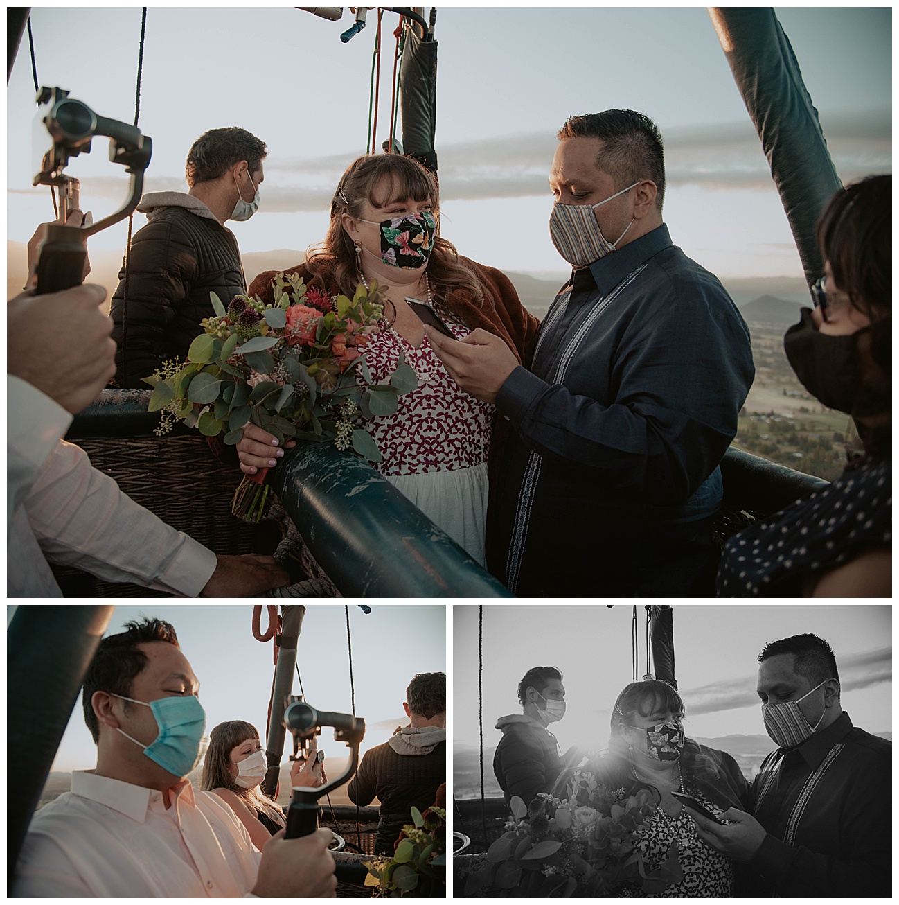 sunrise wedding ceremony