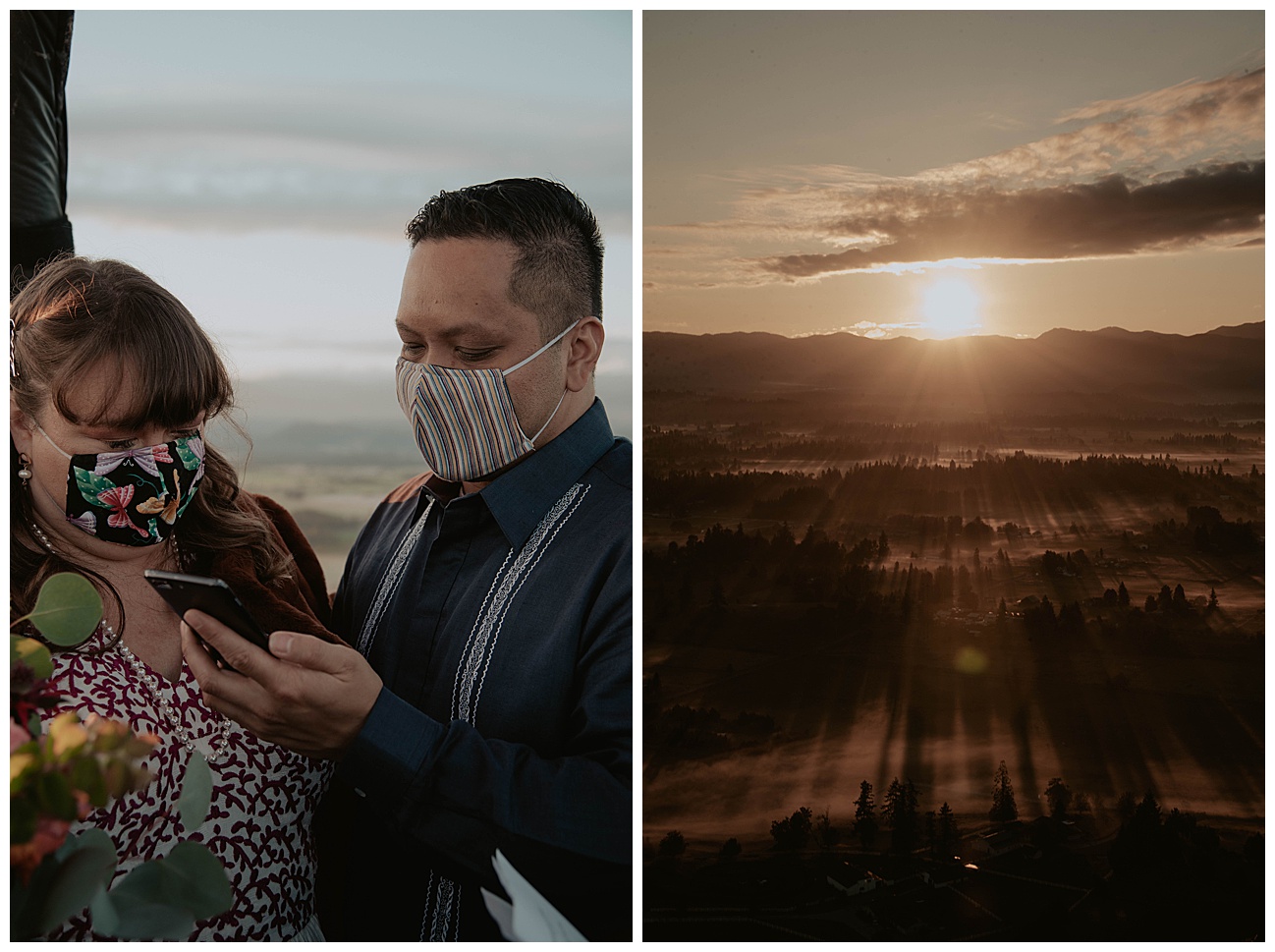 sunrise over snoqualmie valley